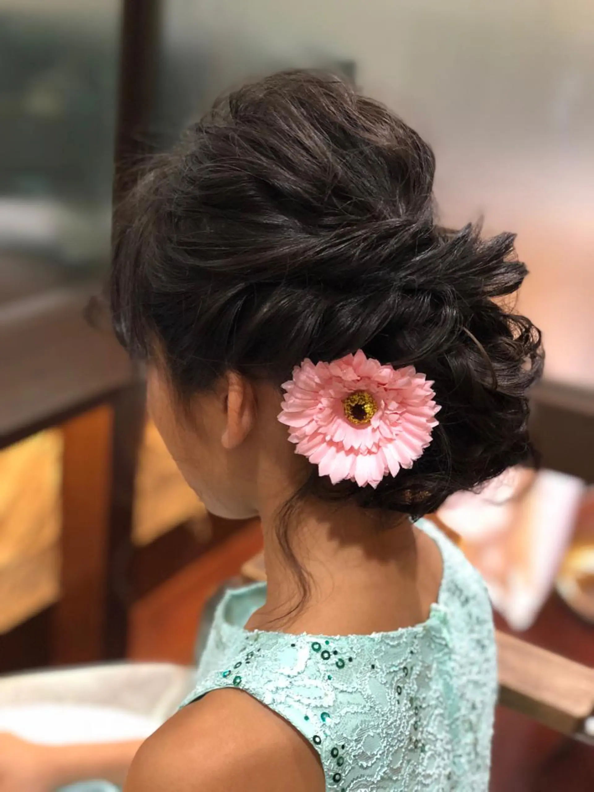 ミディアム ヘアアレンジ キッズ gen所属・坂元 智信のヘアスタイル