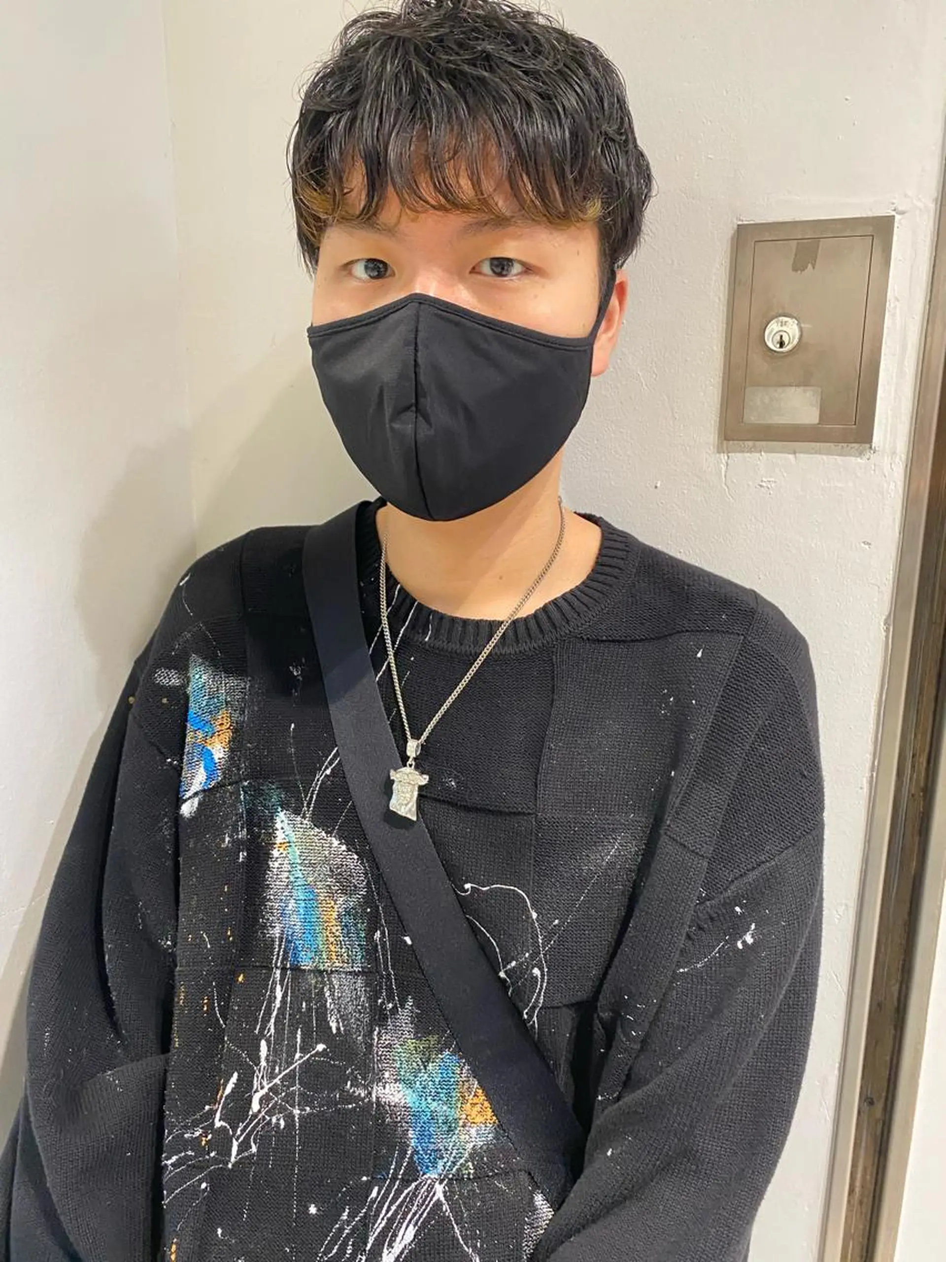 ショート カラー パーマ ヘアアレンジ メンズ メンズパーマ パーマスタイル🔅 sayacaのヘアスタイル