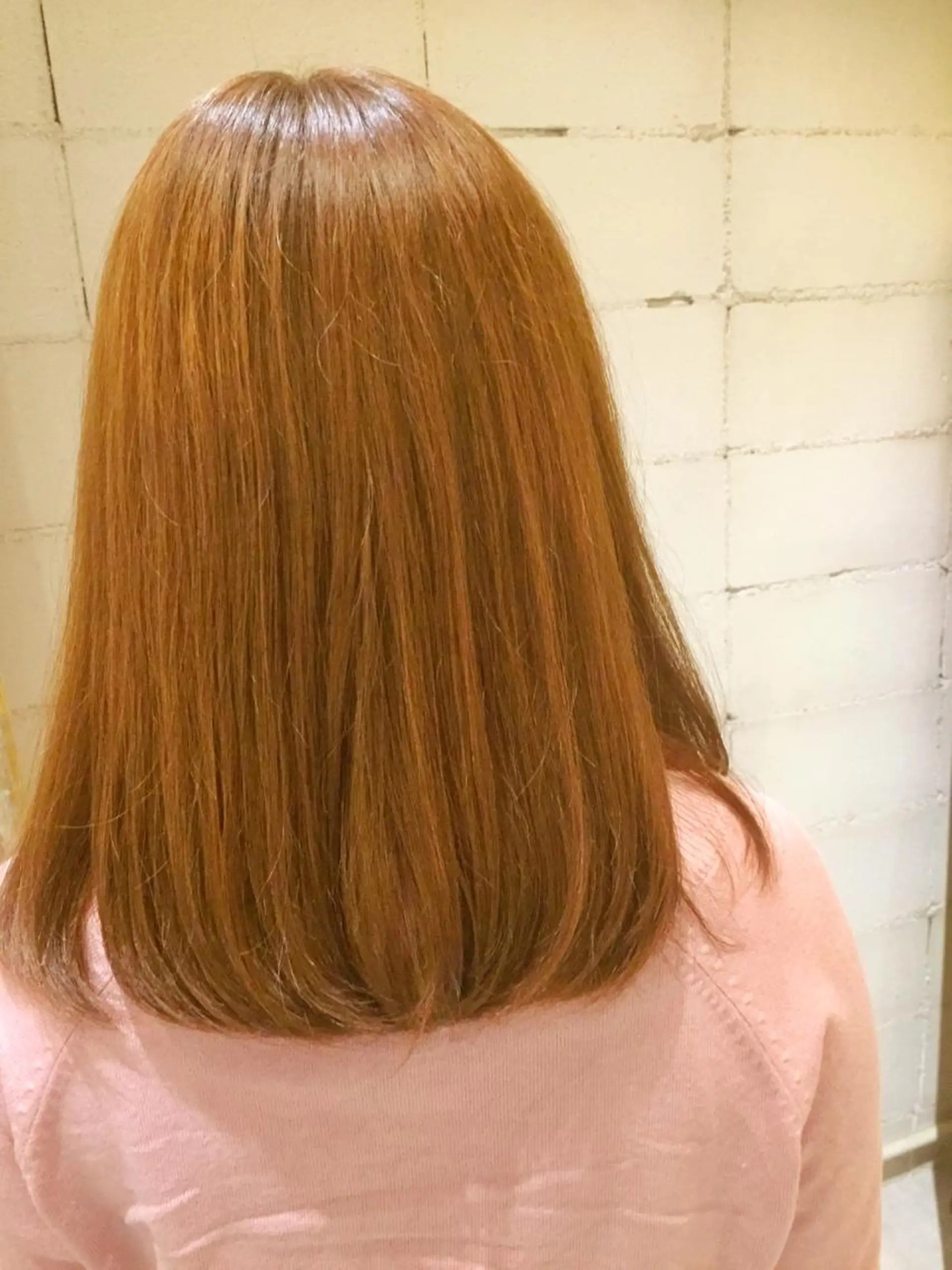 ミディアム カラー ベージュカラー ピンクカラー ピンクベージュ ◇おの あすか◇のヘアスタイル