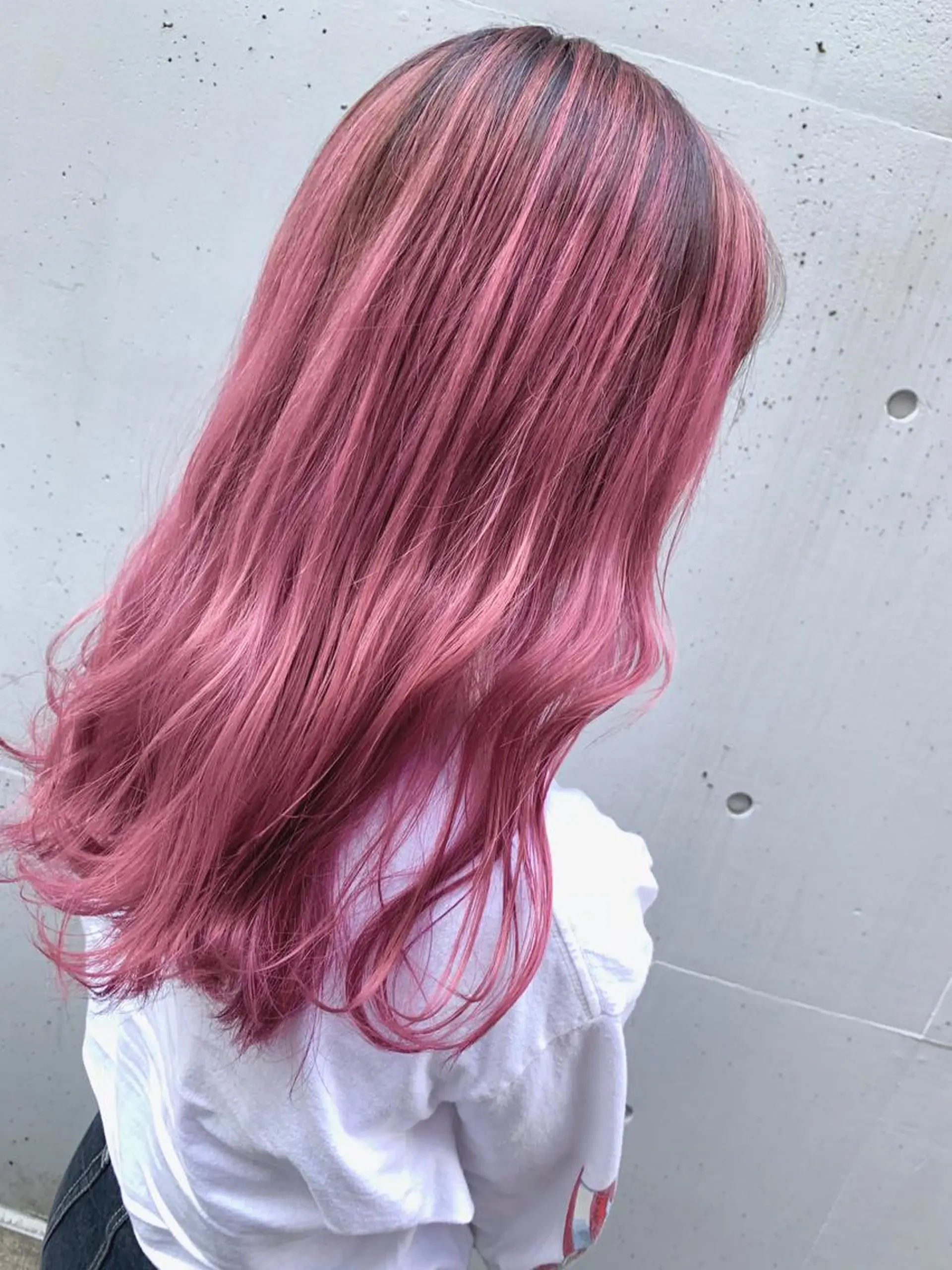 ロング カラー LEBEN所属・leben serikaのヘアスタイル