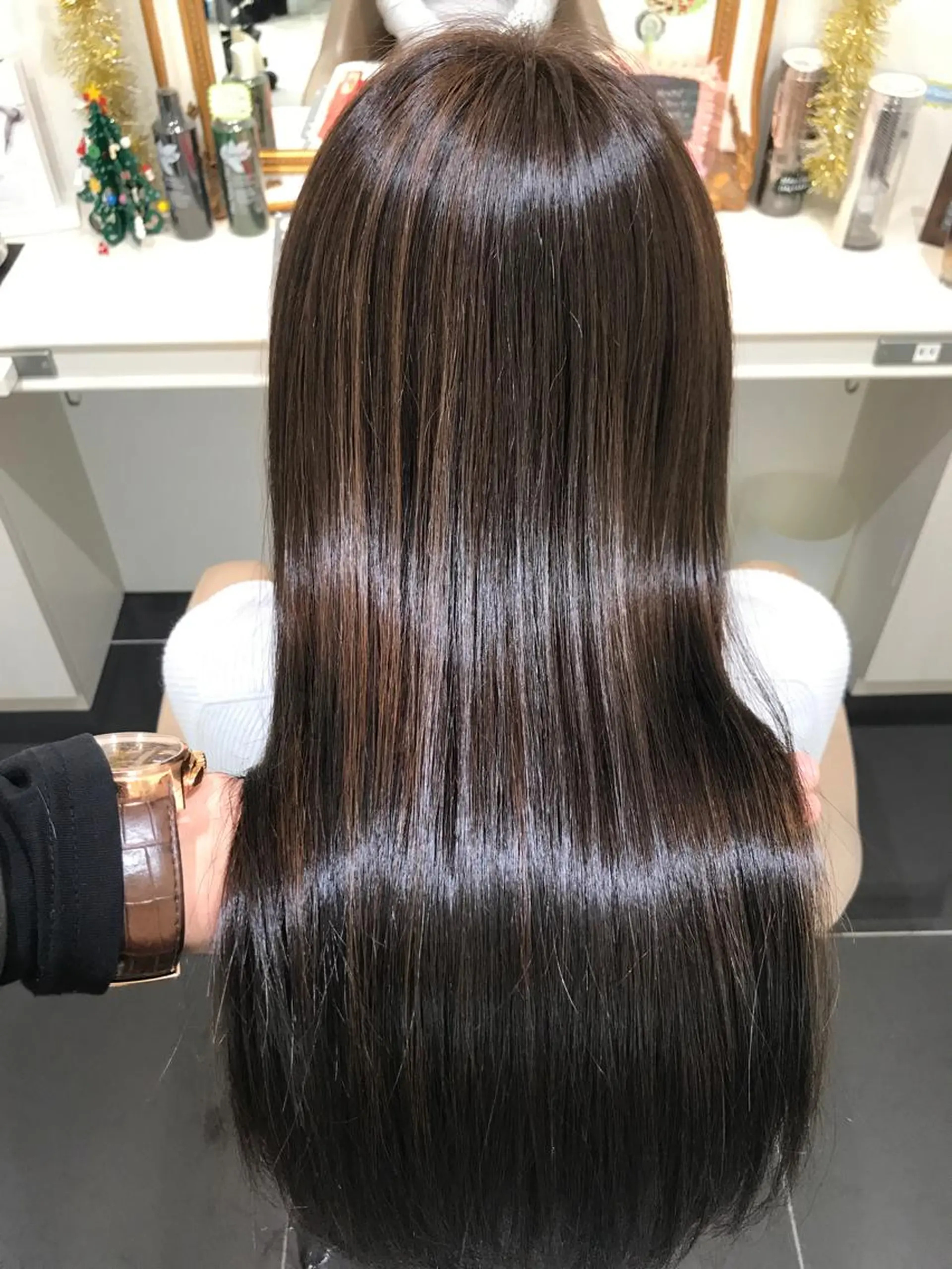 ロング カラー メンズ イルミナカラー Ash 戸田公園店のヘアスタイル