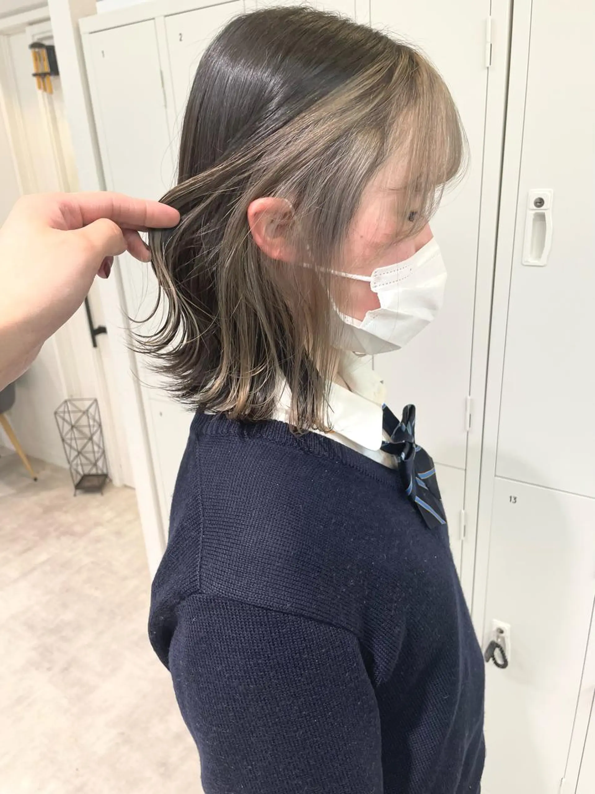 ショート カラー 田中大星 /ボブ 縮毛矯正のヘアスタイル