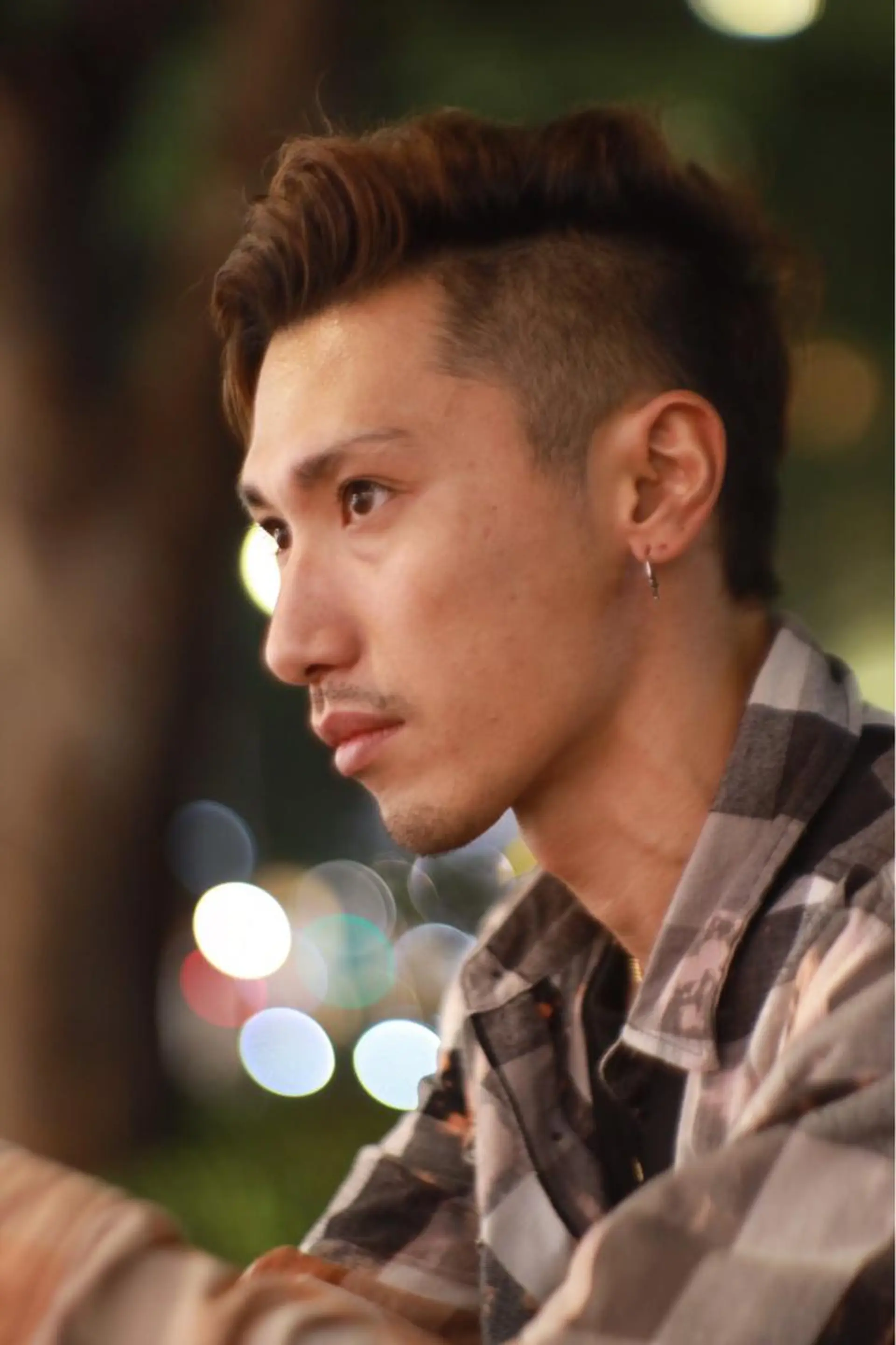 ショート カラー パーマ ヘアアレンジ メンズ Shelltie Fiel (シェルティフィエル)所属・次世代シールエクステ 錦糸町 小泉 朋之のヘアスタイル