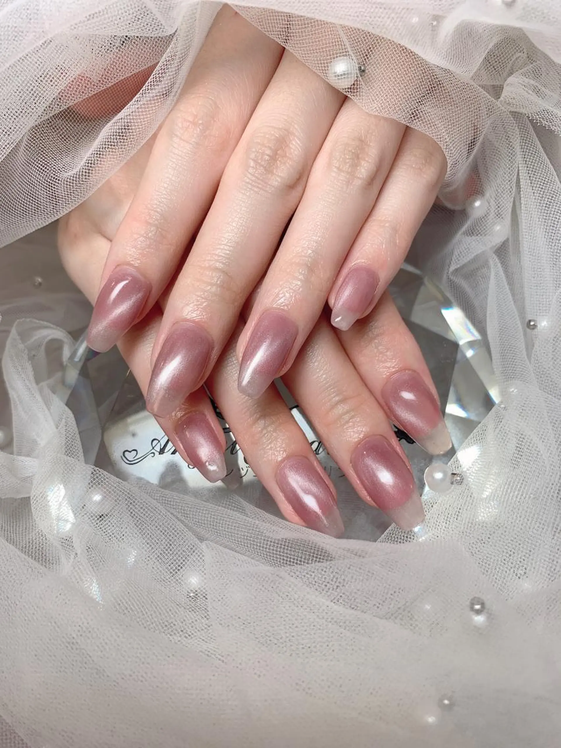 ネイル マグネットネイル エンジェル ヒーリング 矢場町店のネイルデザイン