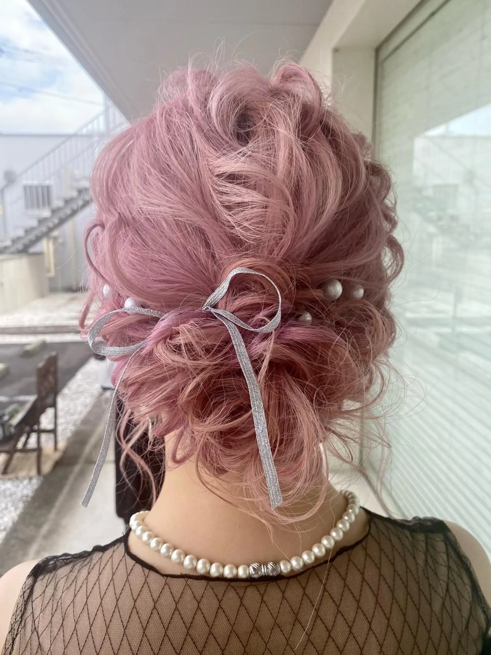 ミディアム ヘアアレンジ 早川 真幸のヘアスタイル