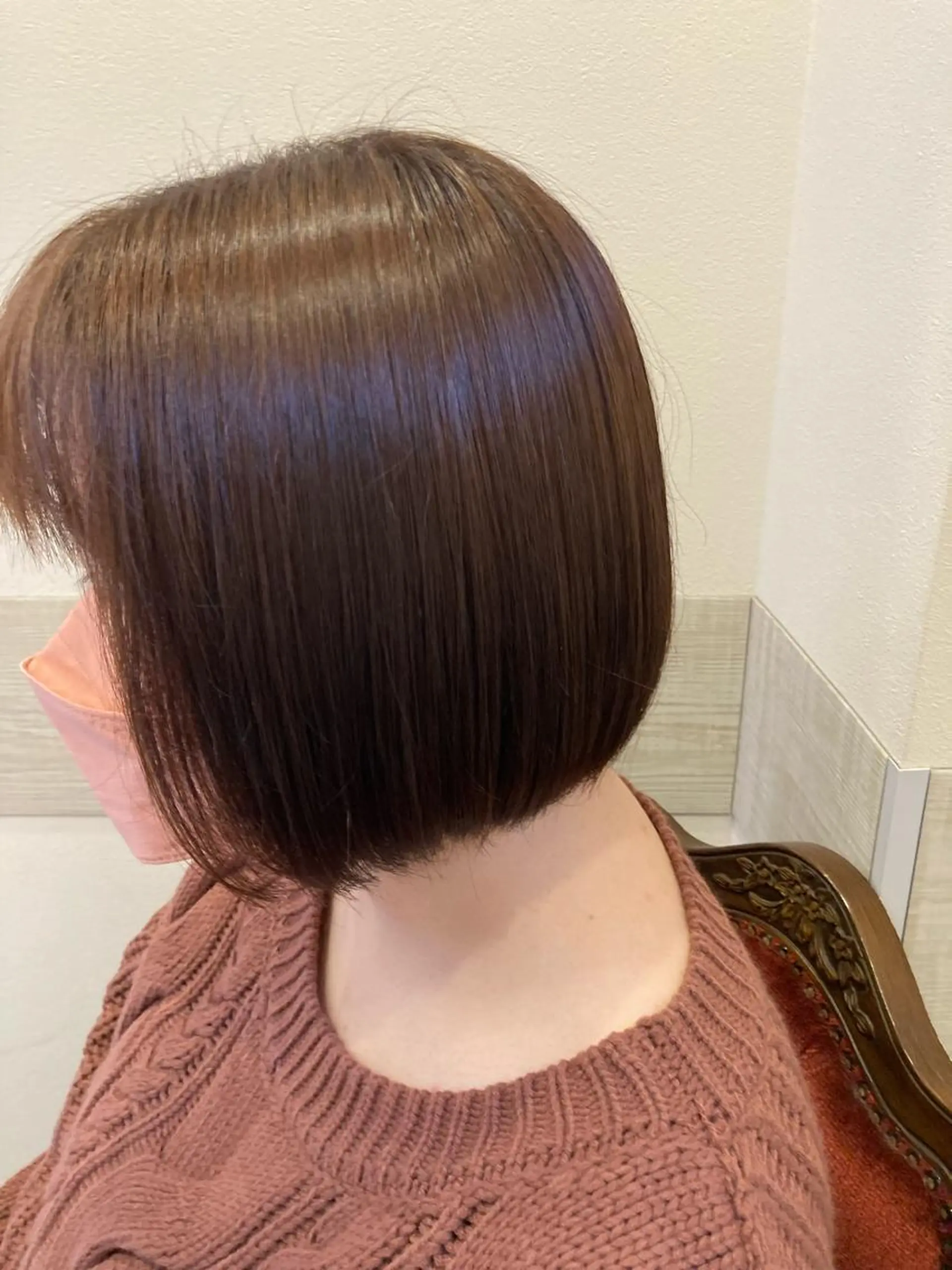 ミディアム ボブ ルシードスタイル クリザンテーム所属・佐藤 睦月のヘアスタイル