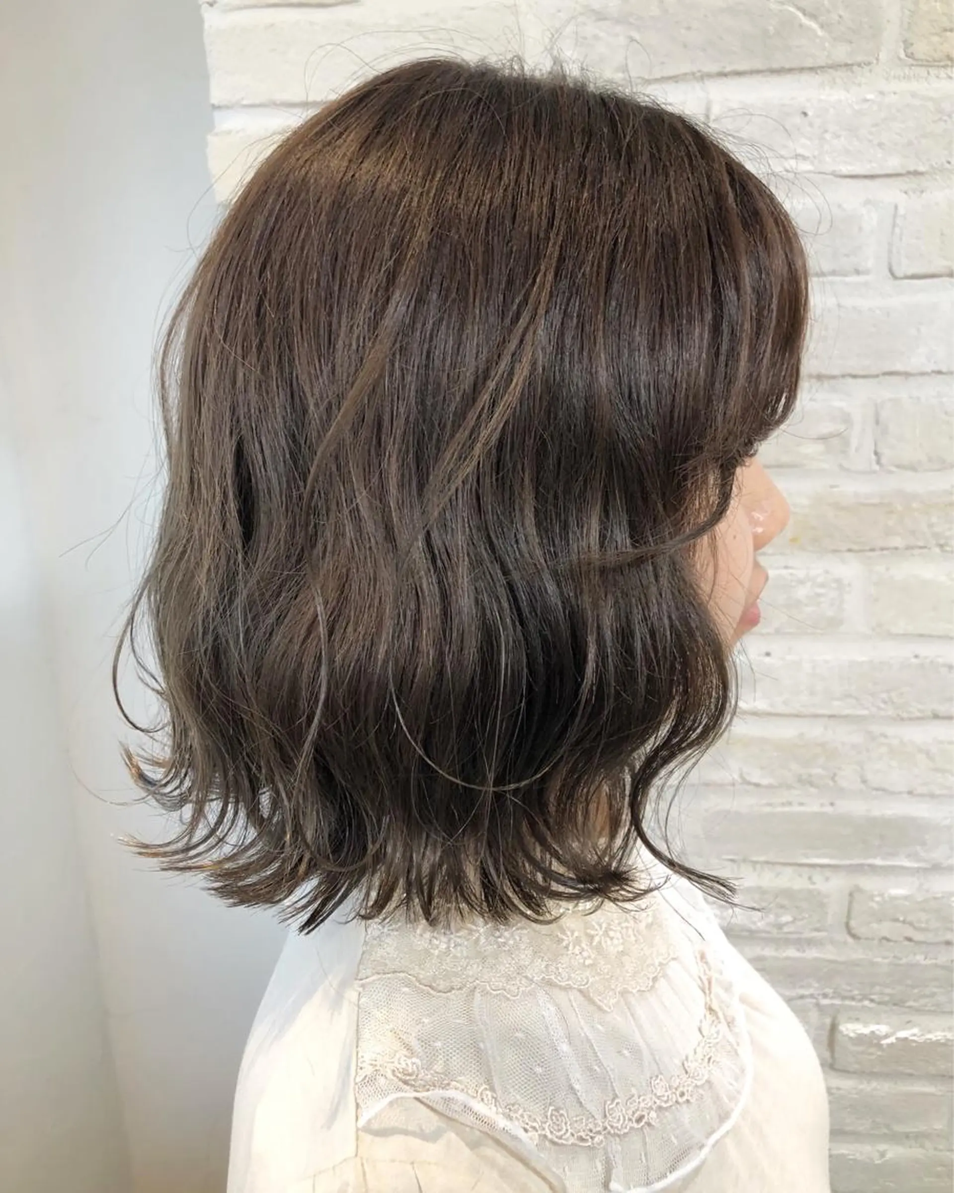 ショート カラー ヘアアレンジ グレージュ イルミナカラー カーキグレージュ ヘアカラー 遠藤 拓馬のヘアスタイル