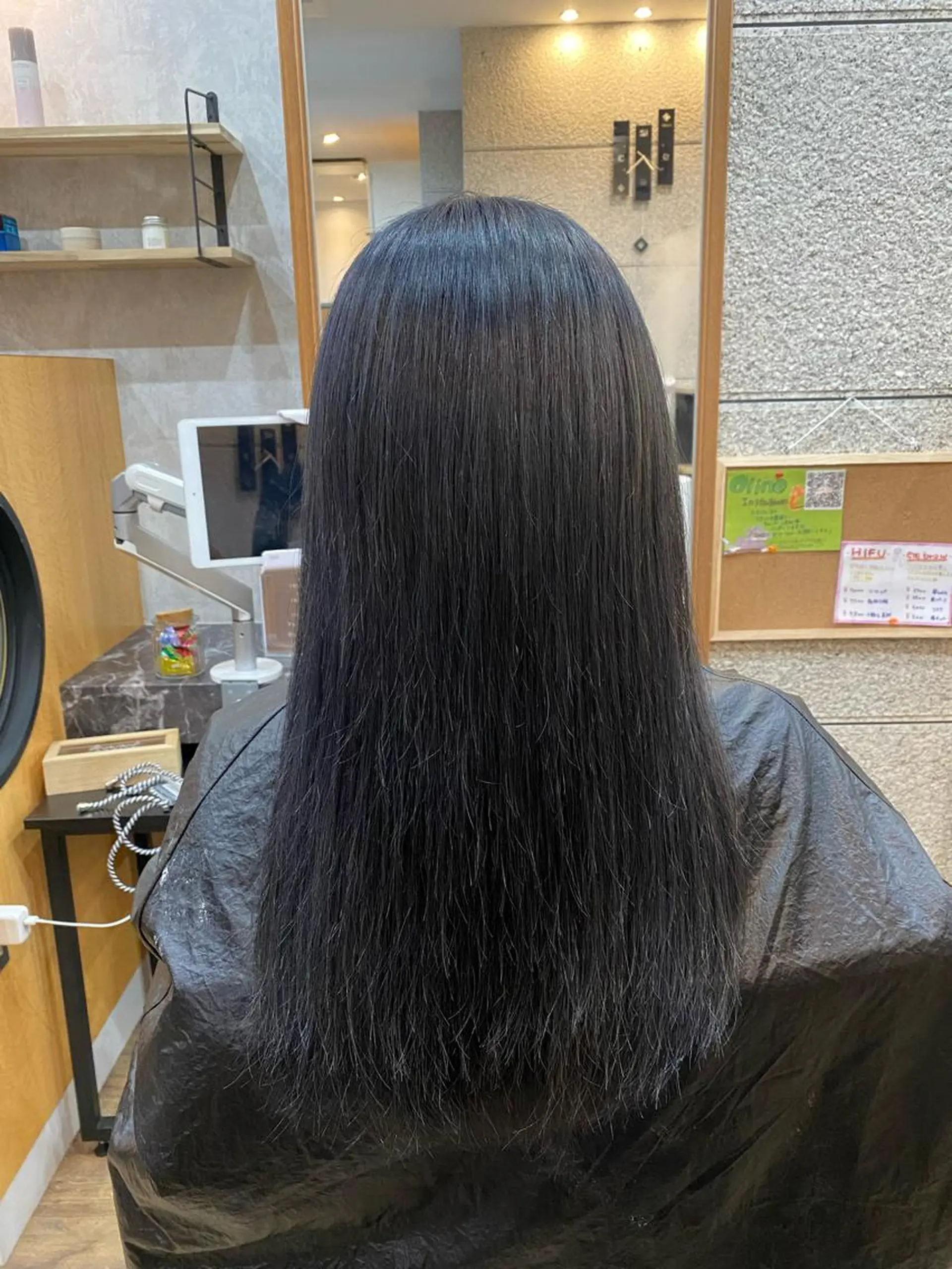 ロング カラー トリートメント 西田辺/ タカスナオヤのヘアスタイル