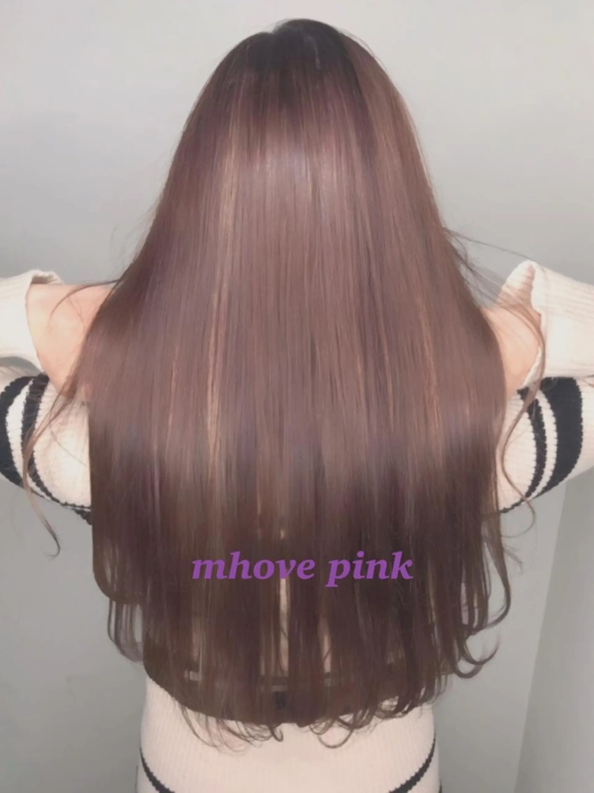 ロング カラー ヘアアレンジ ハイライトカラー ピンクカラー ハイライト topstylist 芳賀みなみのヘアスタイル