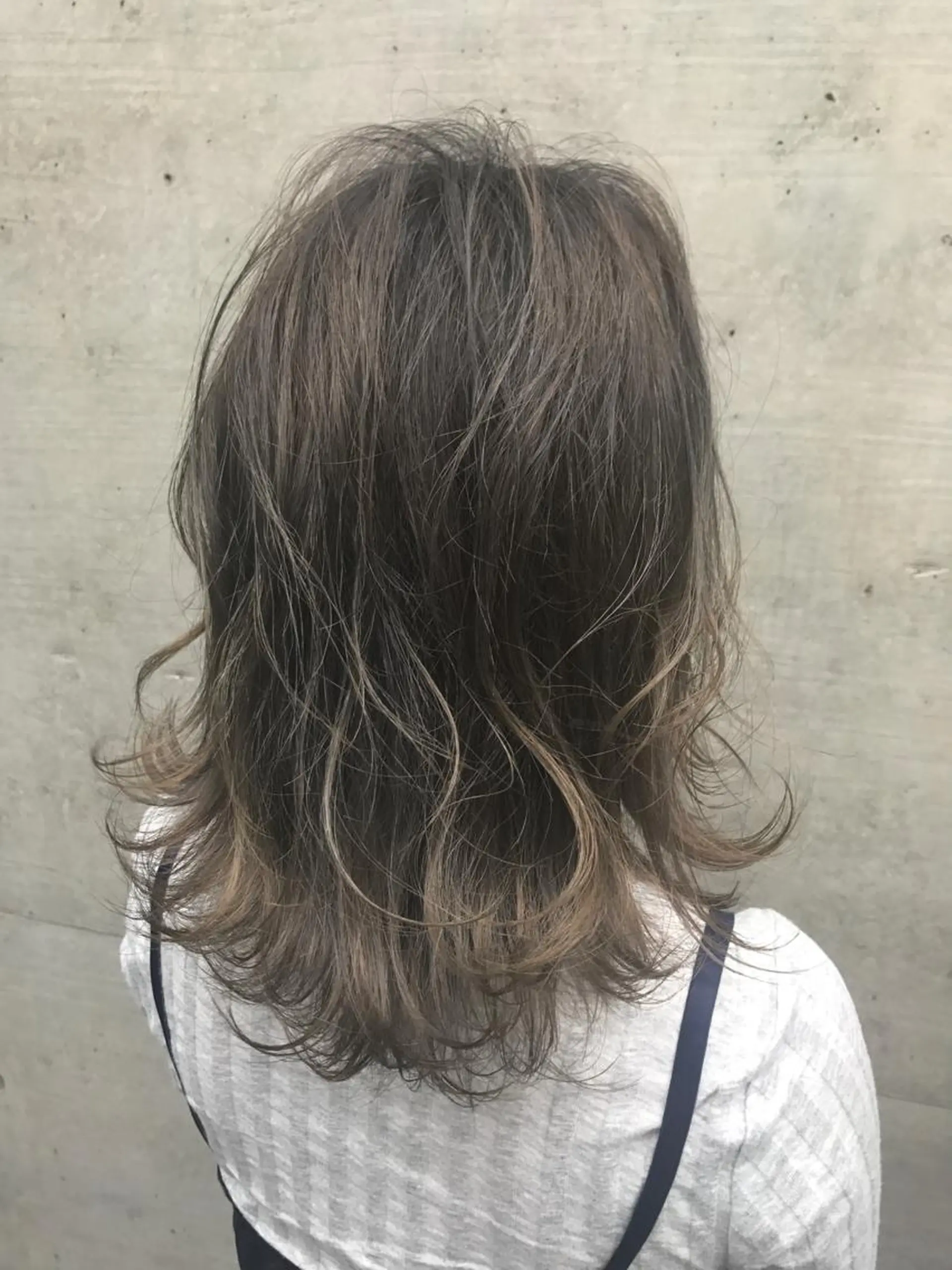 ミディアム カラー ヘアカラー 店長担当🌟 矢吹ガブリエル🌟のヘアスタイル