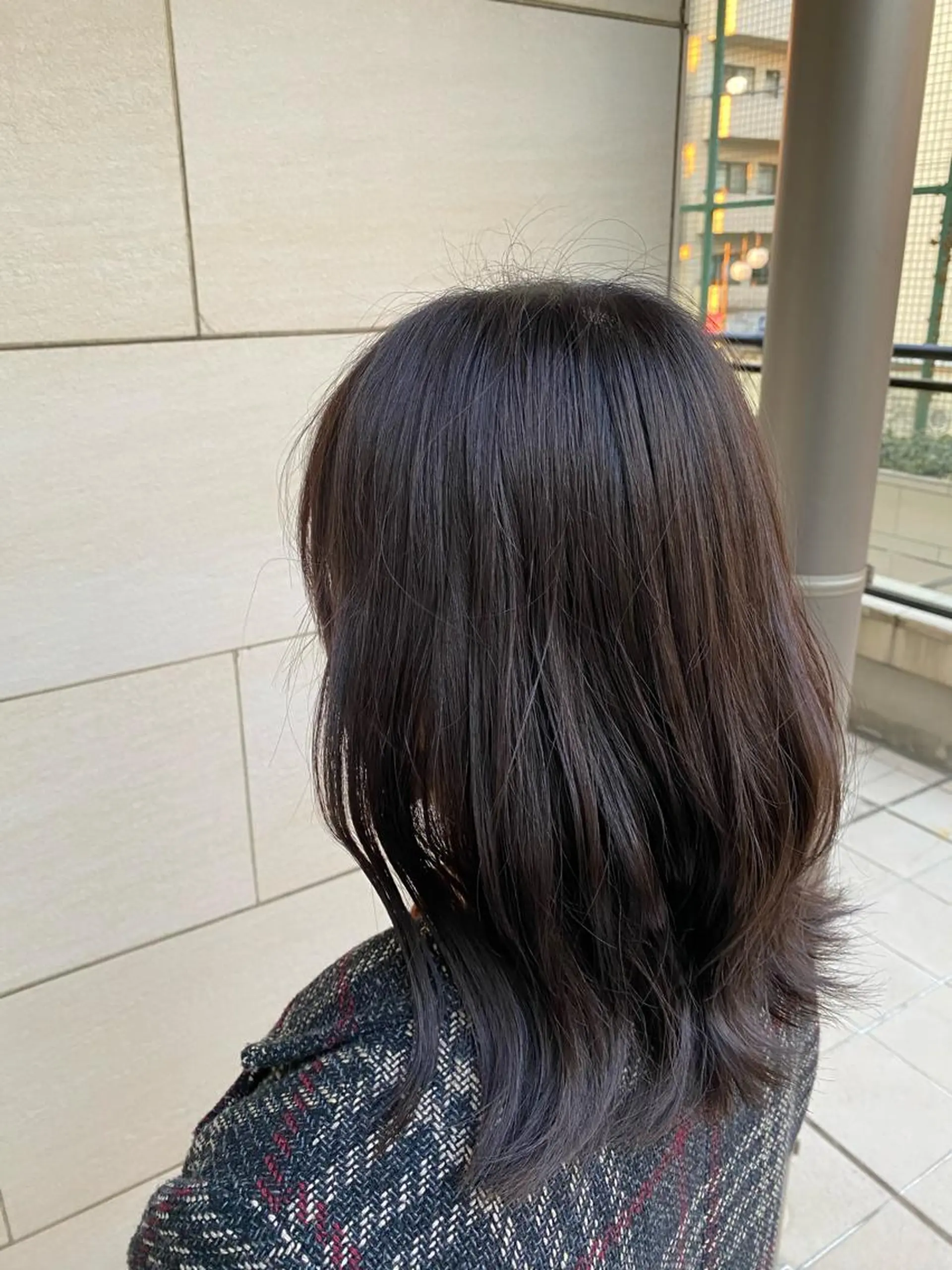 ミディアム カラー ディープラベンダー ラベンダーカラー 🌟縮毛矯正/ 髪質改善/髙橋🌟のヘアスタイル