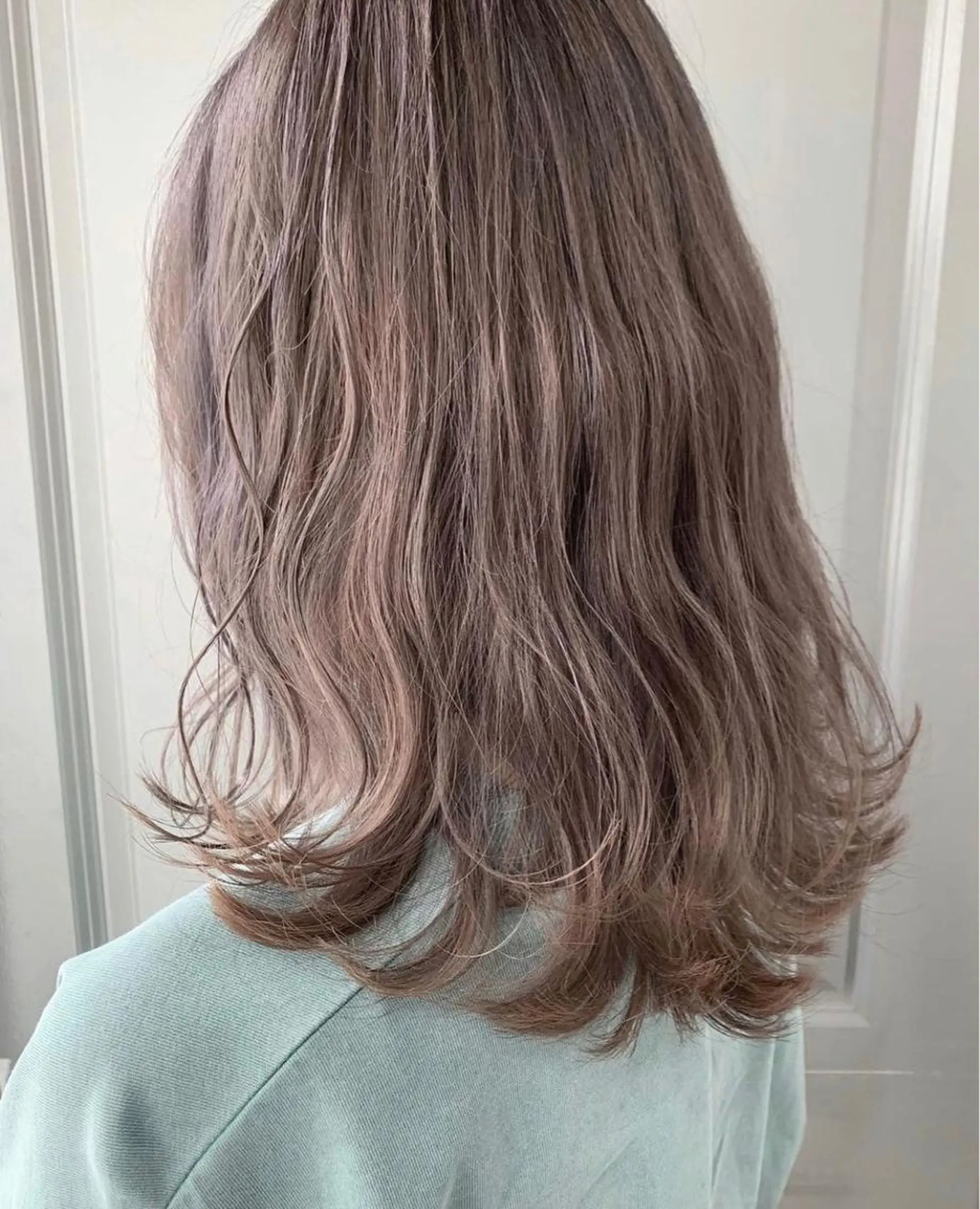 ミディアム カラー カット ヘアカラー トリートメント Pia/KIRIA /福岡美容室のヘアスタイル