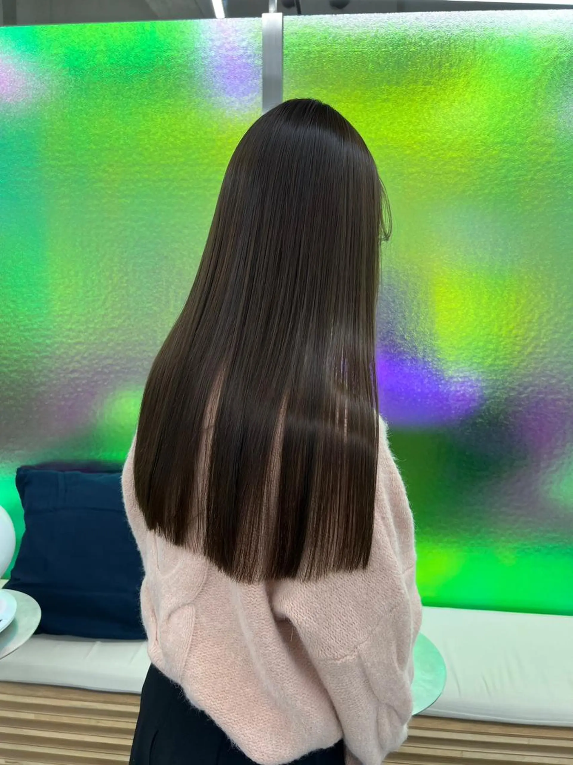 ロング ヘアアレンジ パーマ カラー アディクシーカラー アッシュ ベージュカラー ブラウンカラー ブラウンベージュ カット トリートメント 【ヘアケア特化型】 newi天王寺のヘアスタイル