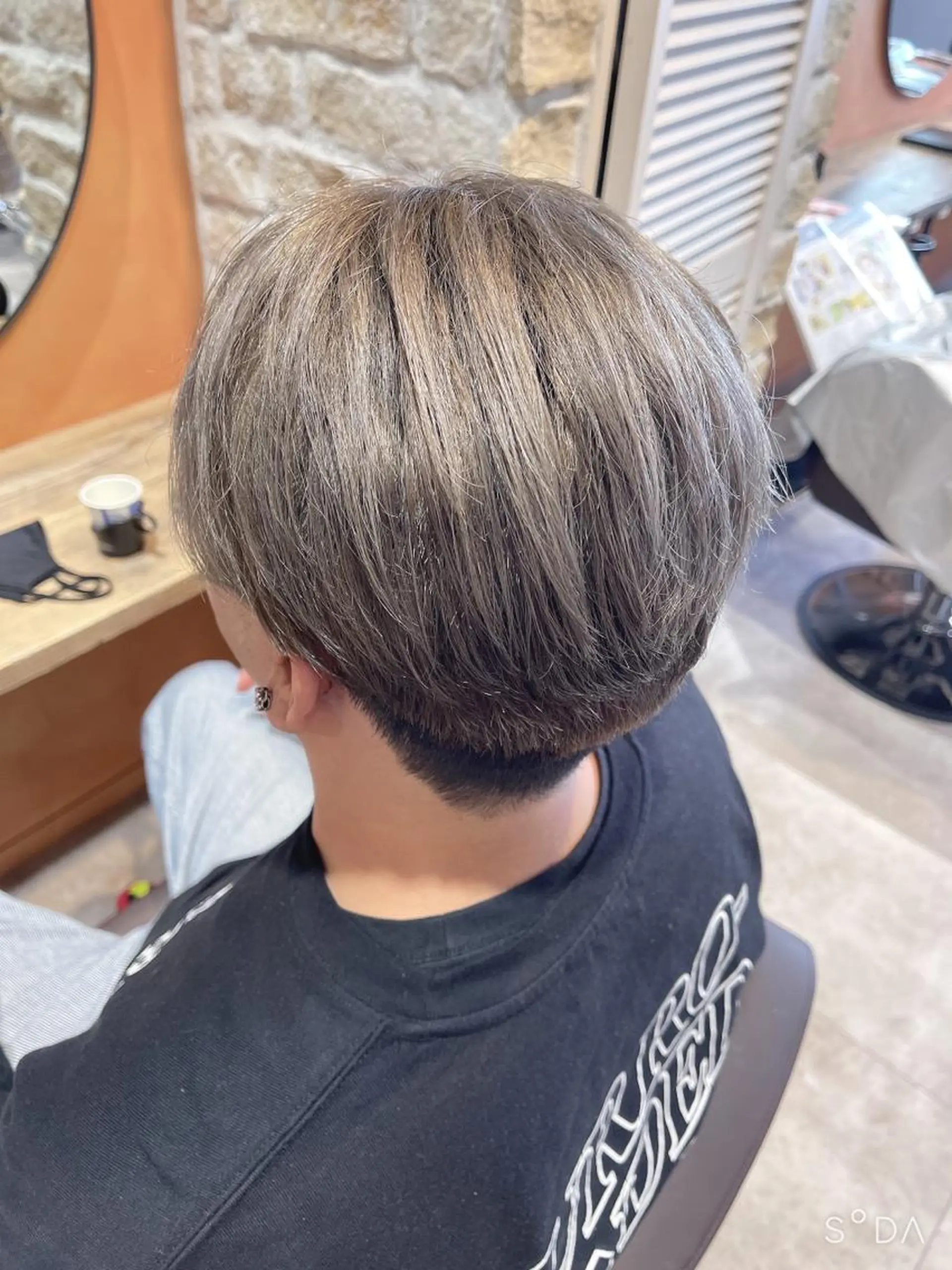 ショート カット ヘアカラー トリートメント 髪質改善×艶髪　斉藤 勝のヘアスタイル