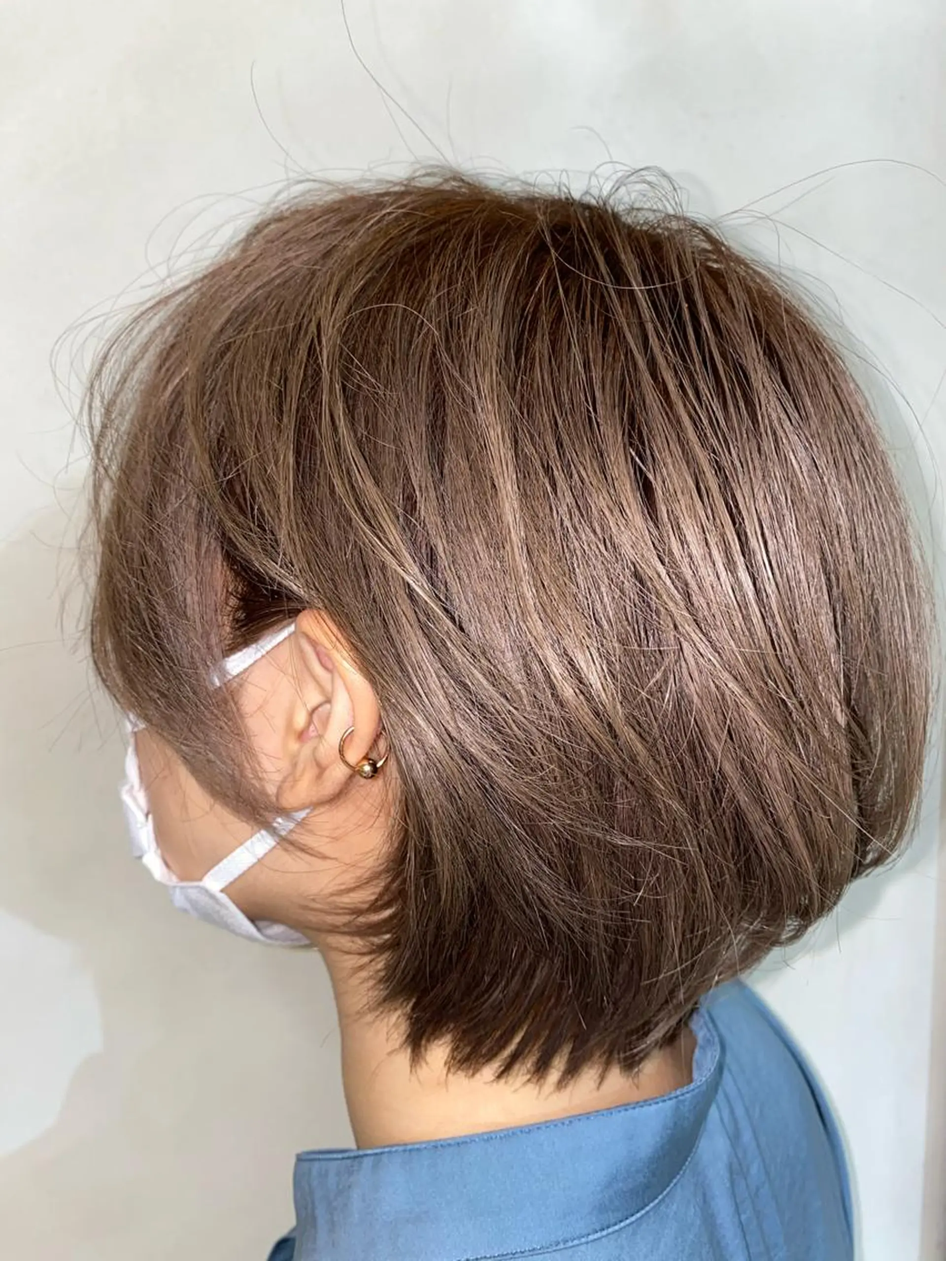 ショート 新宿/韓国メンズ RIKUパーマのヘアスタイル