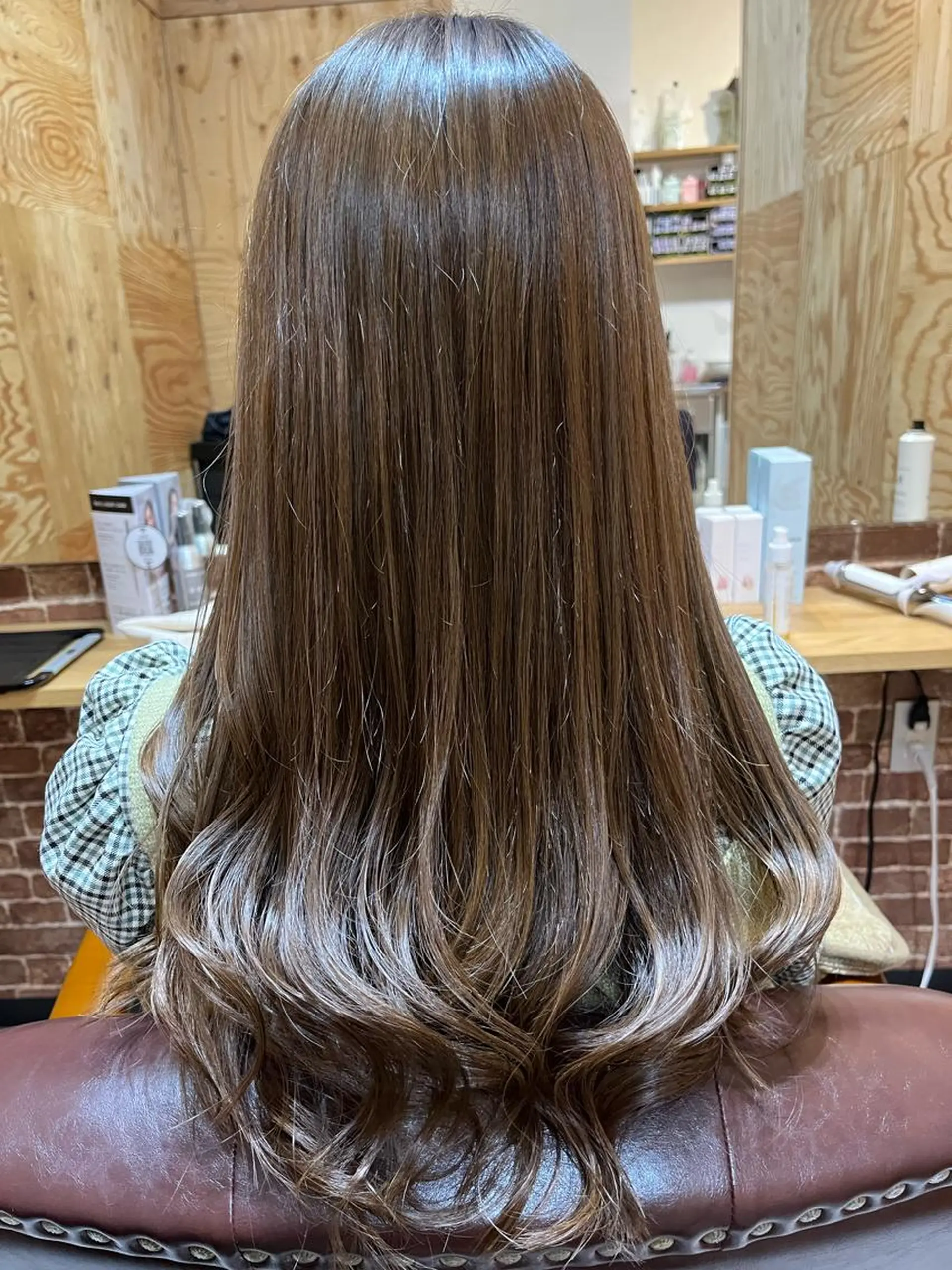 ロング カラー ブリーチ ブリーチなしカラー カット ヘアカラー トリートメント 悩み解決×美髪再現性 ◎村上/店長のヘアスタイル