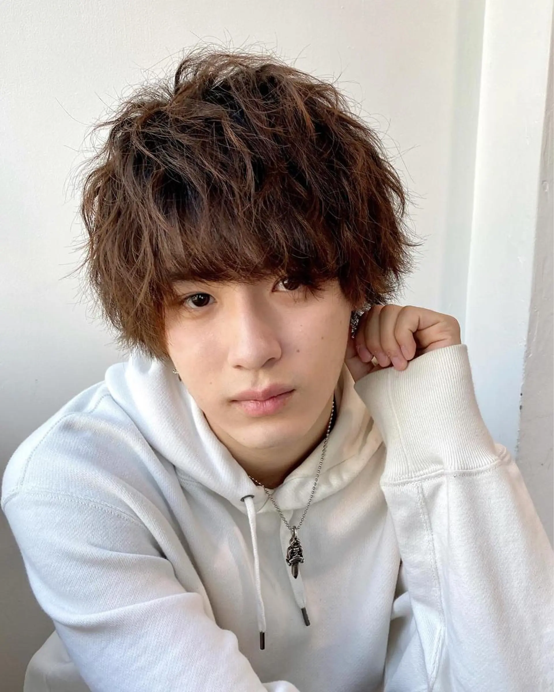 パーマ メンズ カット パーマ トリートメント ヘアセット Loy所属・メンズヘアの達人 パーマ 縮毛矯正🔷のヘアスタイル