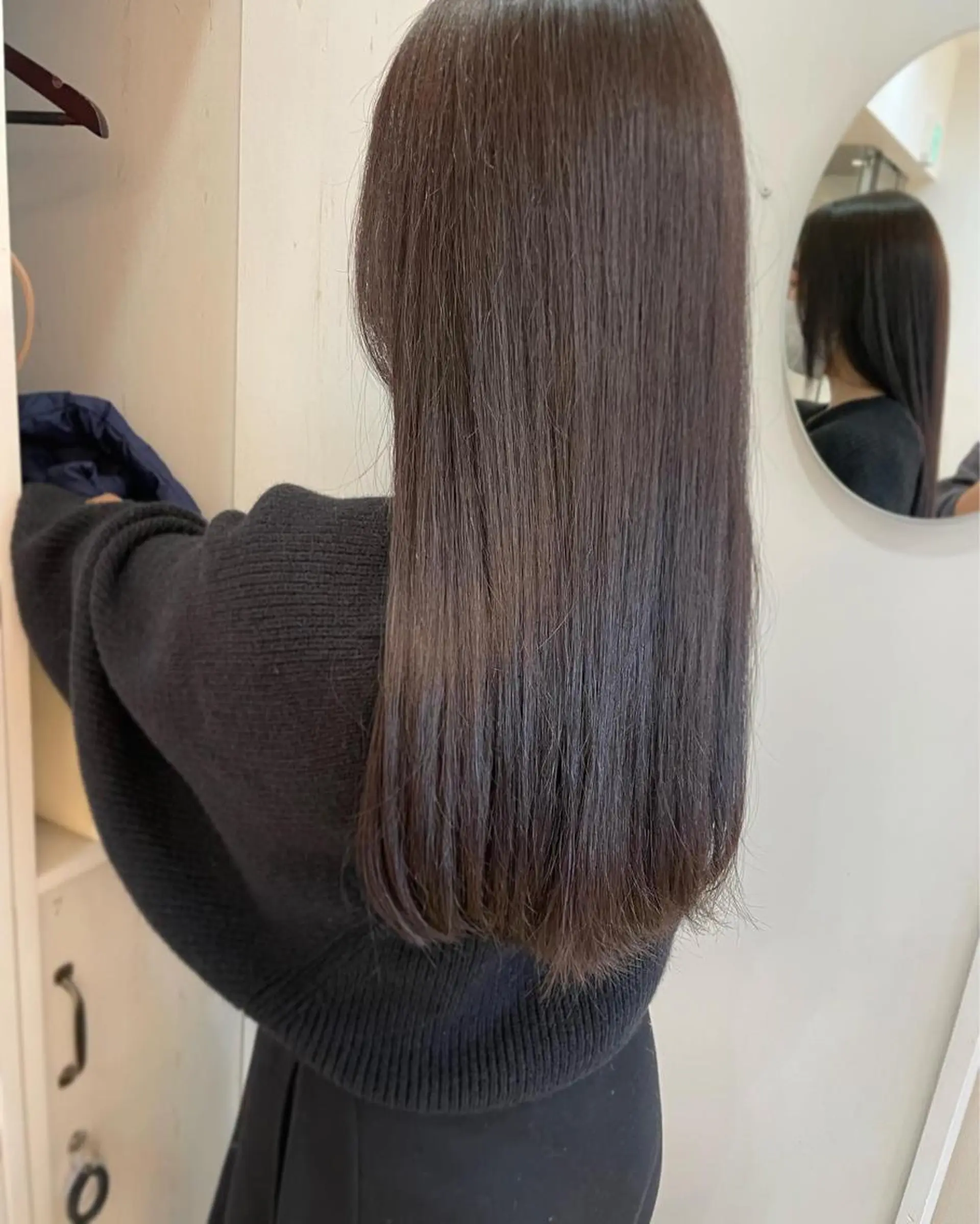 ロング カット 縮毛矯正 《Zina札幌大通》 Hinano🐻のヘアスタイル