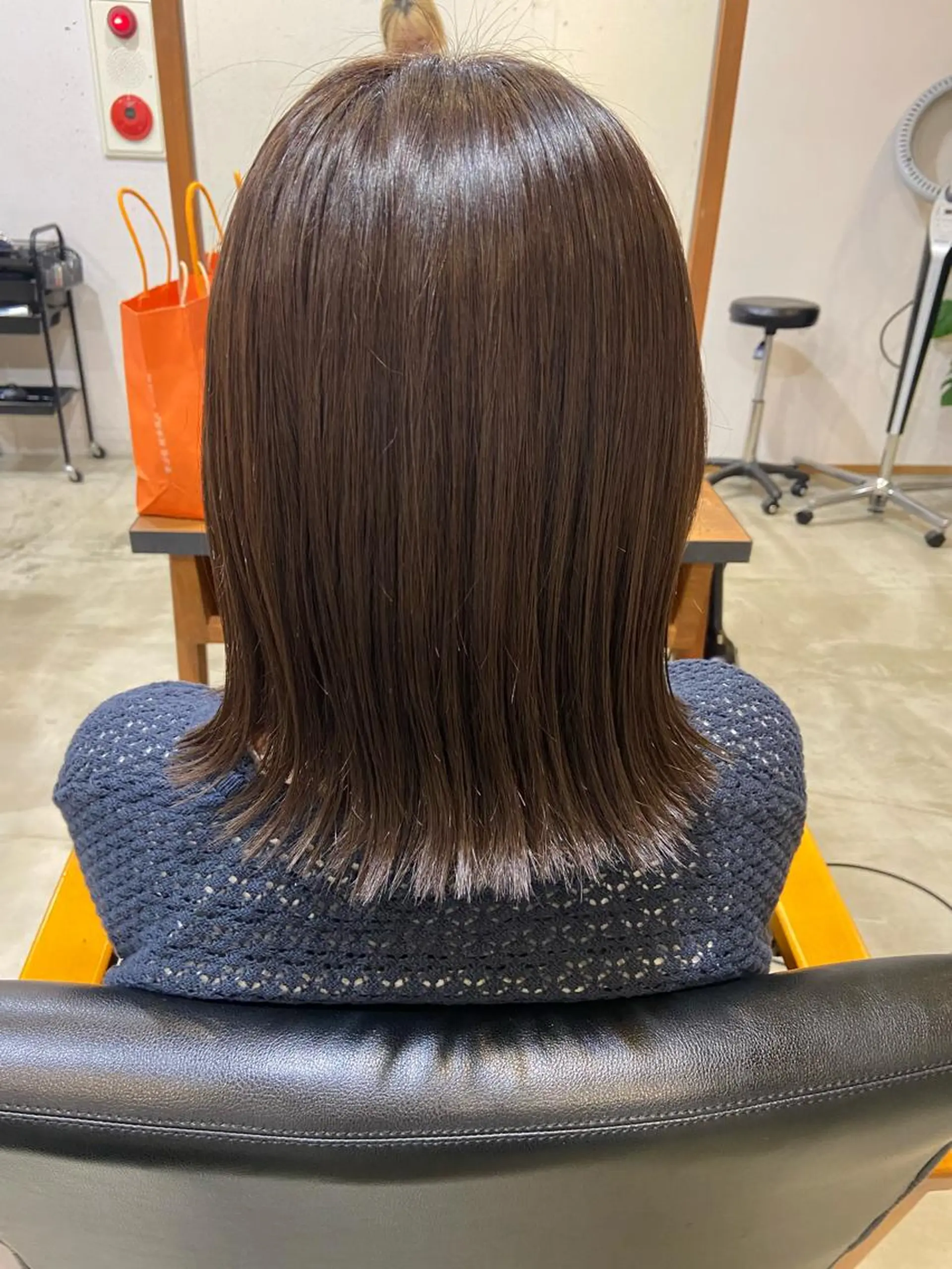 カラー ブリーチなし透明感 カラー✨山仲絢圭のヘアスタイル