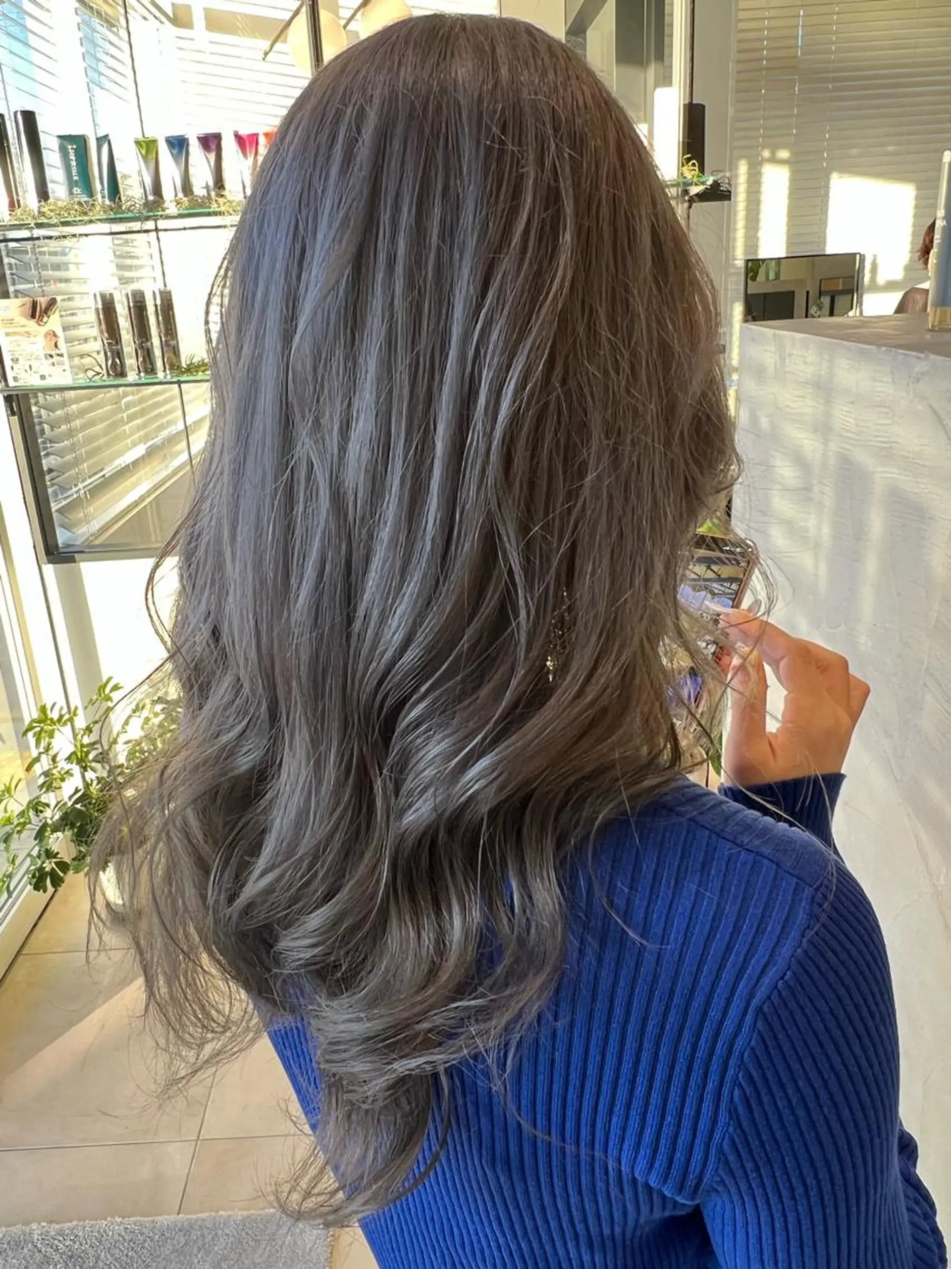 ロング カラー 🦋店長🦋 ほんさわ みずきのヘアスタイル