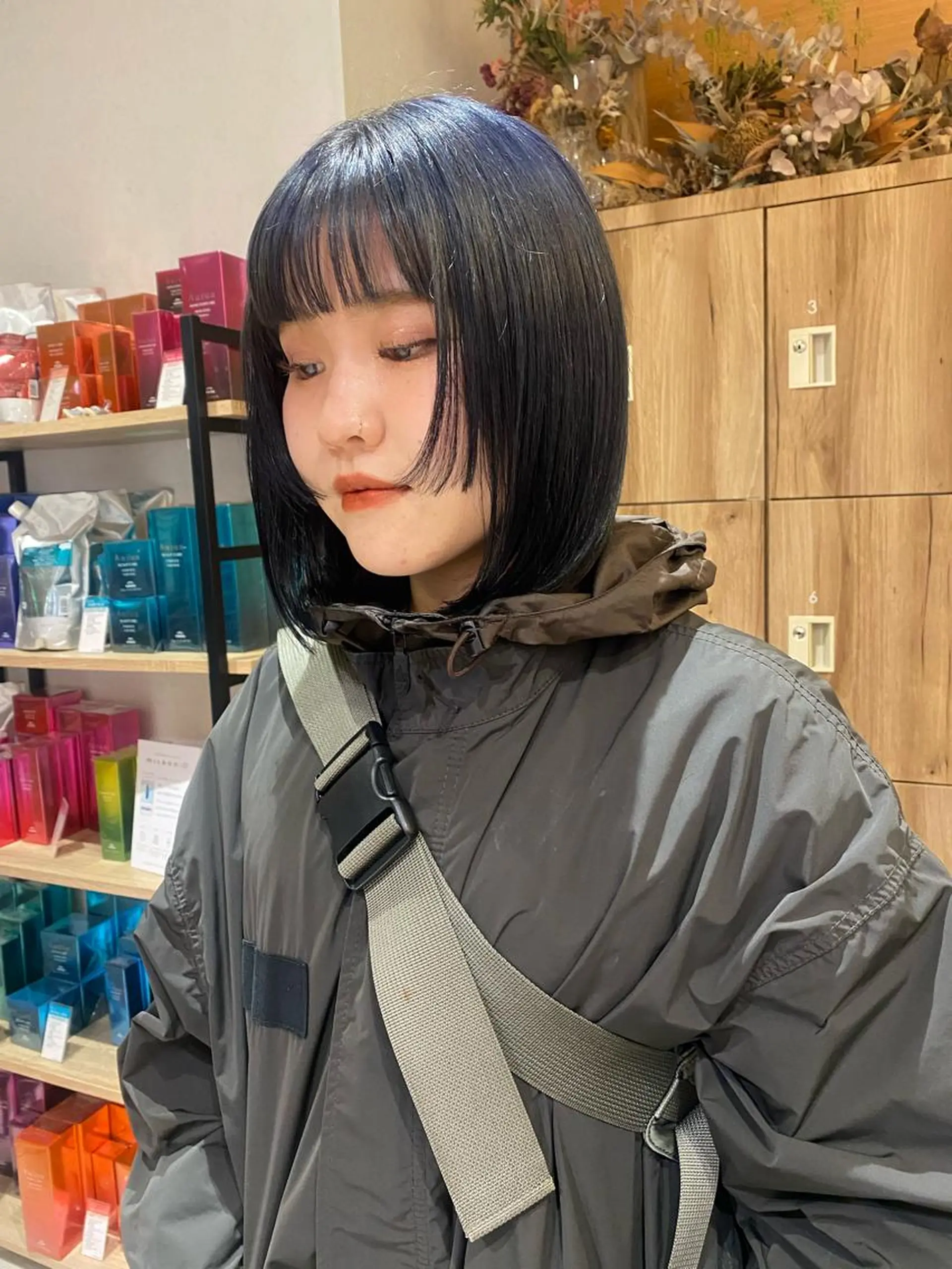 ミディアム カット パーマ指名No1 /namiのヘアスタイル