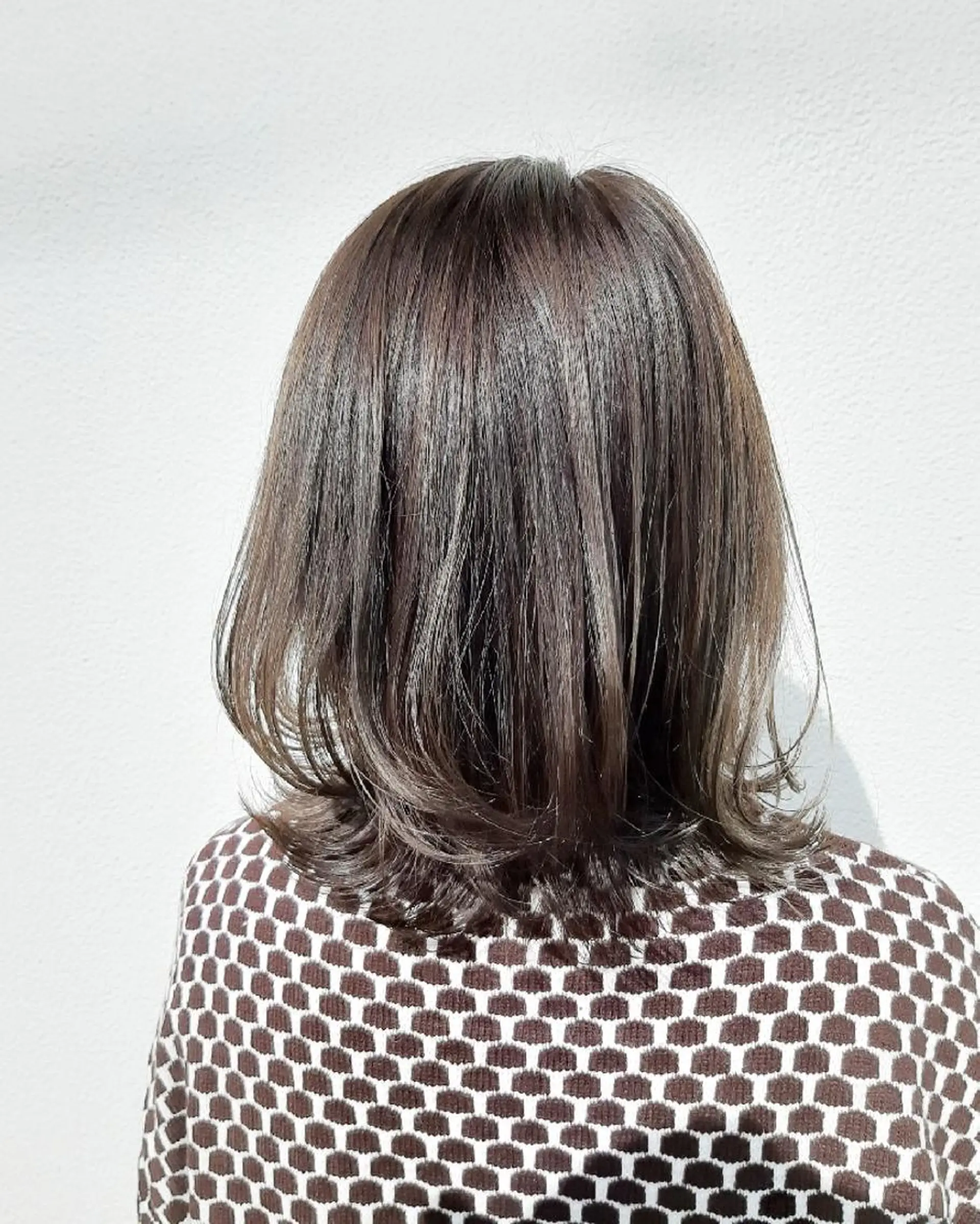 ミディアム カラー カット ヘアカラー トリートメント 井谷 圭吾【天理】のヘアスタイル