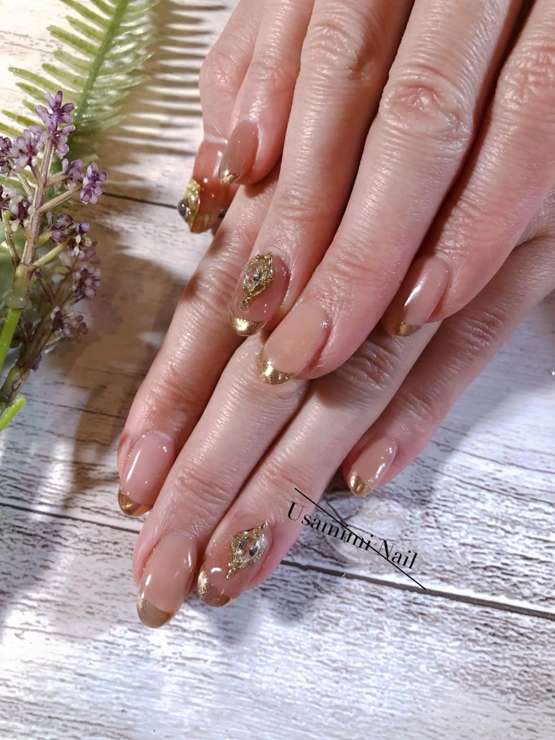 ネイル ハンドネイル USAMiMi 🐰💕のネイルデザイン