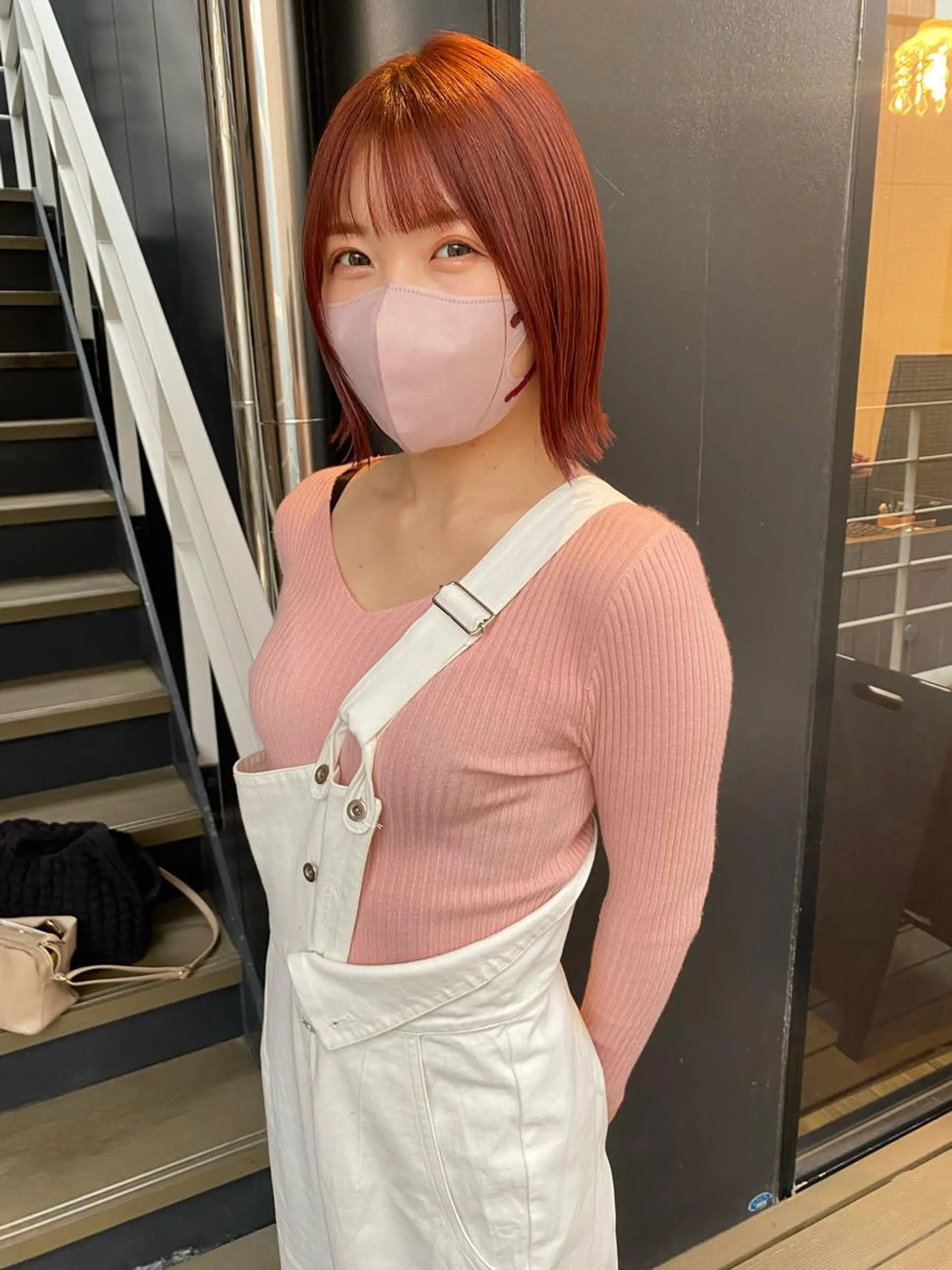 ショート ヘアカラー 韓国風ハッシュカット 🇰🇷オリーブ職人のヘアスタイル