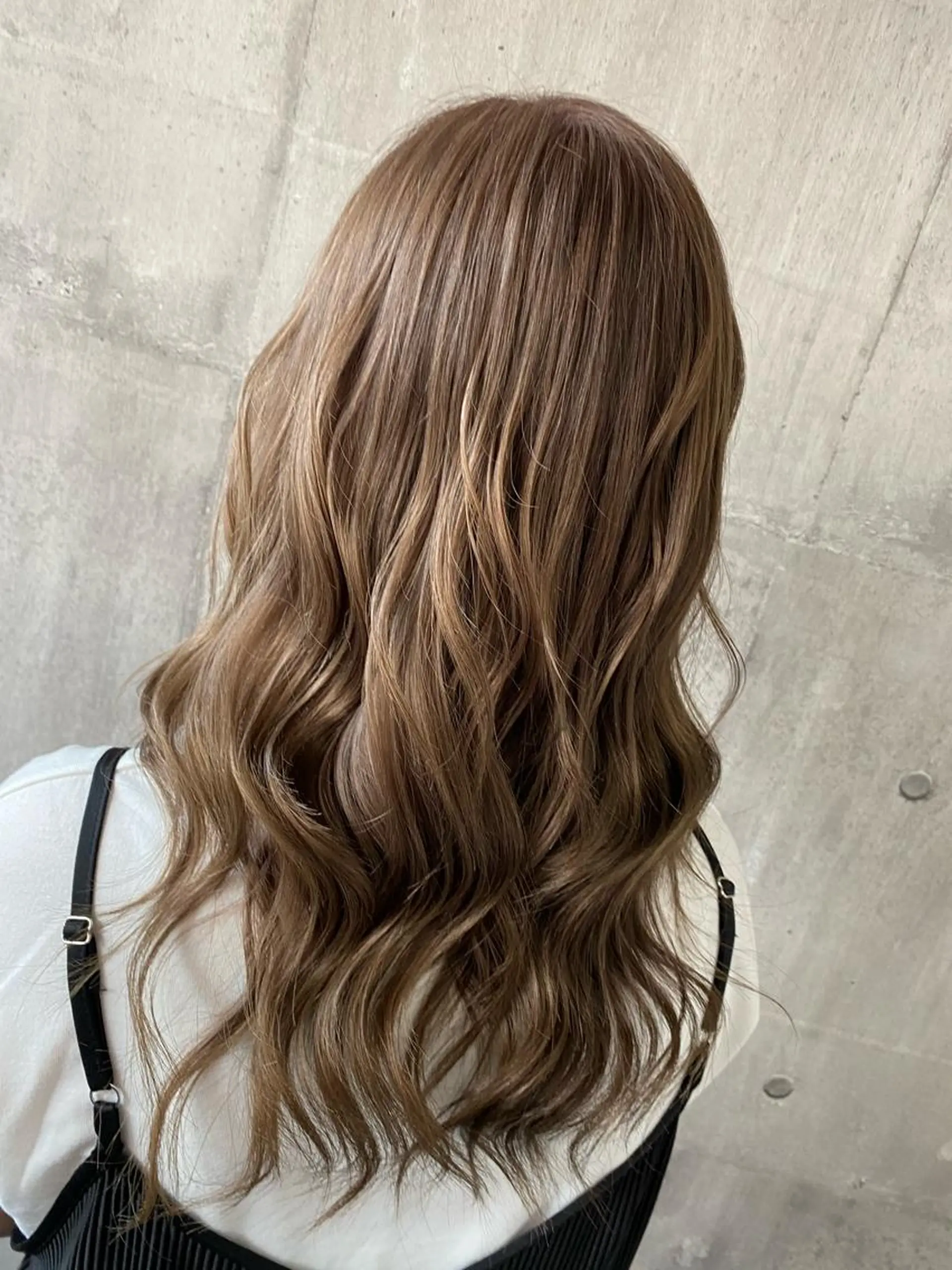 ロング カラー ヘアカラー トリートメント PANDOLA あゆり🦋のヘアスタイル