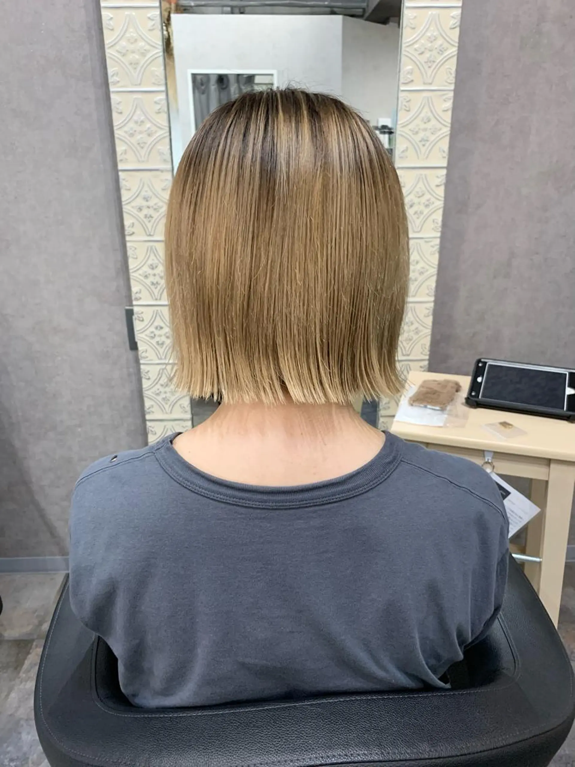 ショート ボブ giniro所属・giniro ホソミのヘアスタイル