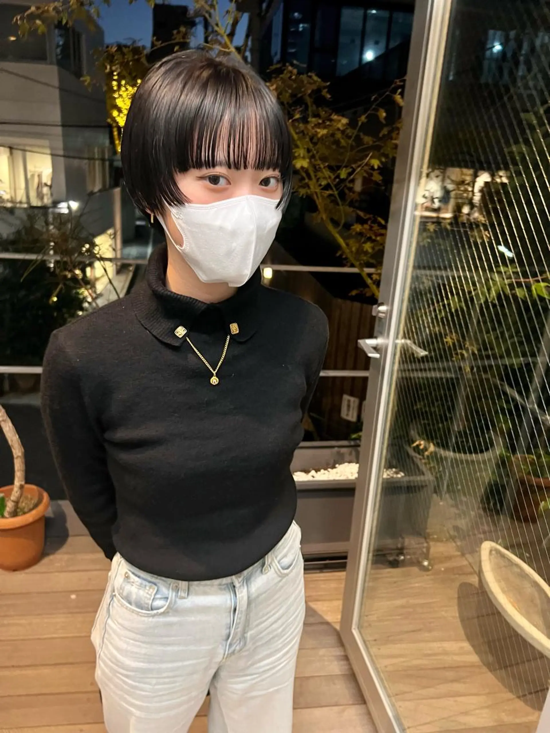 ショート ショートヘア カット ヘアカラー トリートメント sakoda shunkiのヘアスタイル