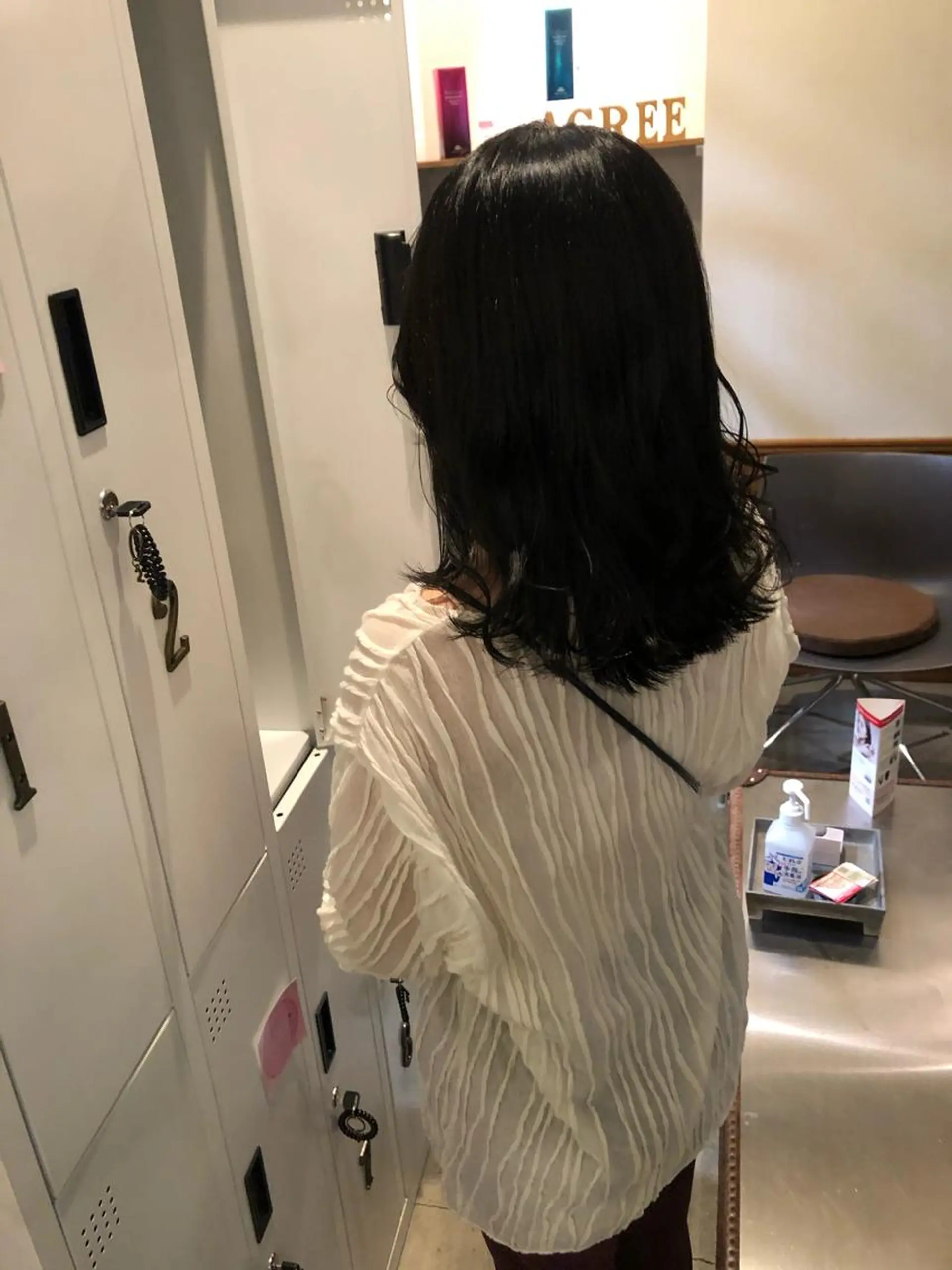 カラー AGREE Momokaのヘアスタイル