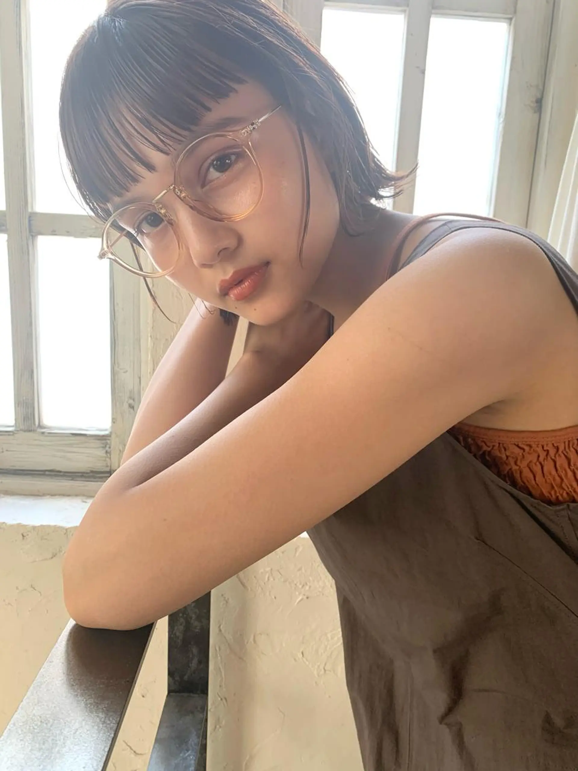 ミディアム 川本 裕🌿のヘアスタイル