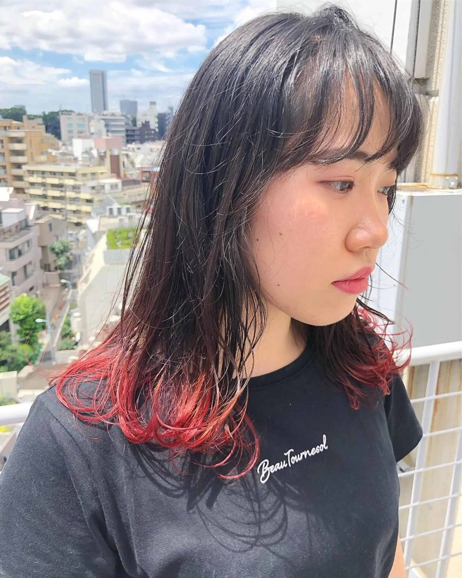 ミディアム カラー ヘアアレンジ 【池袋/スパイキー ショート】ⓝⓘⓜⓤのヘアスタイル