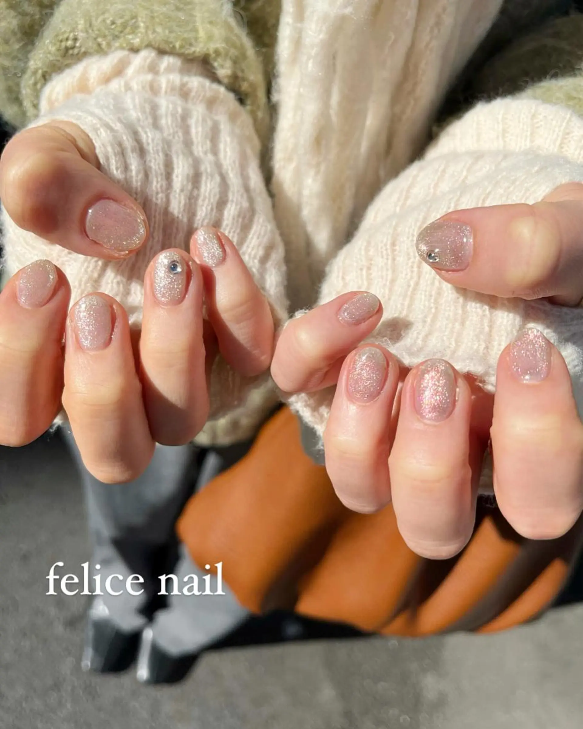 ネイル マグネットネイル felice nailのネイルデザイン