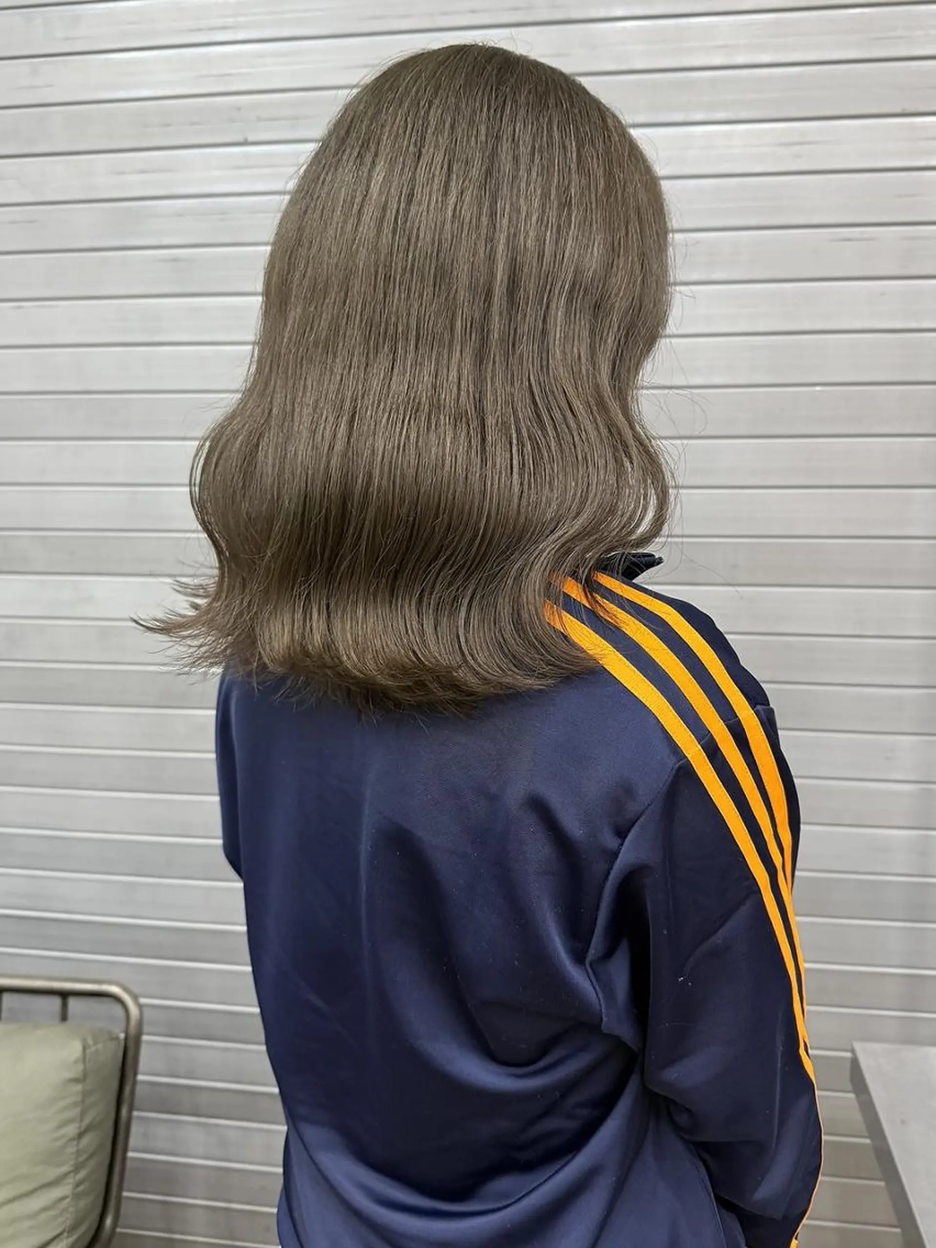 ミディアム ヘアカラー トリートメント 松本/艶カラー/ ブリーチ/村岡 彩優のヘアスタイル