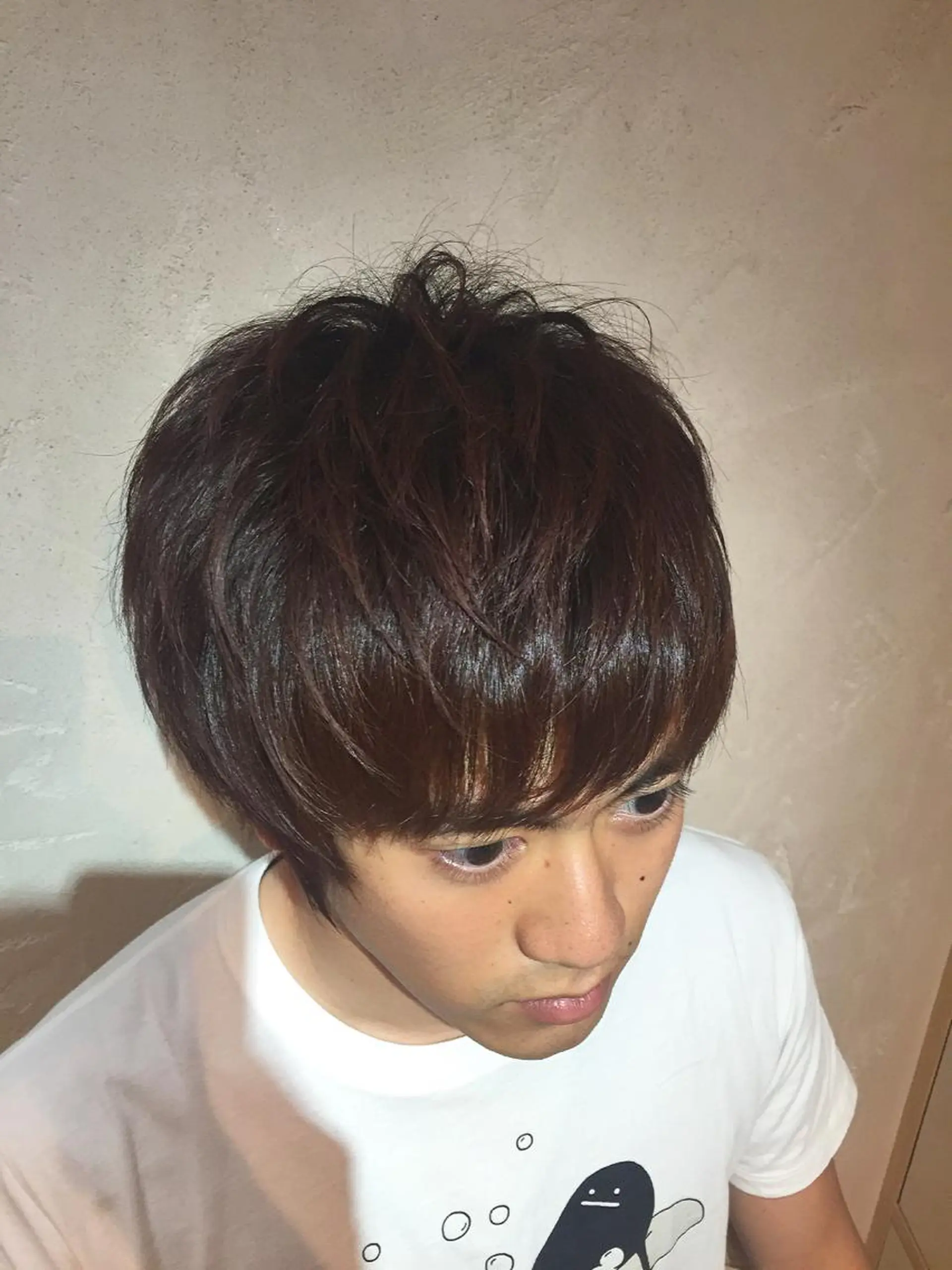 ショート カラー メンズ ショートヘア 新宿/髪質改善/ 美髪矯正✨浅江通友のヘアスタイル