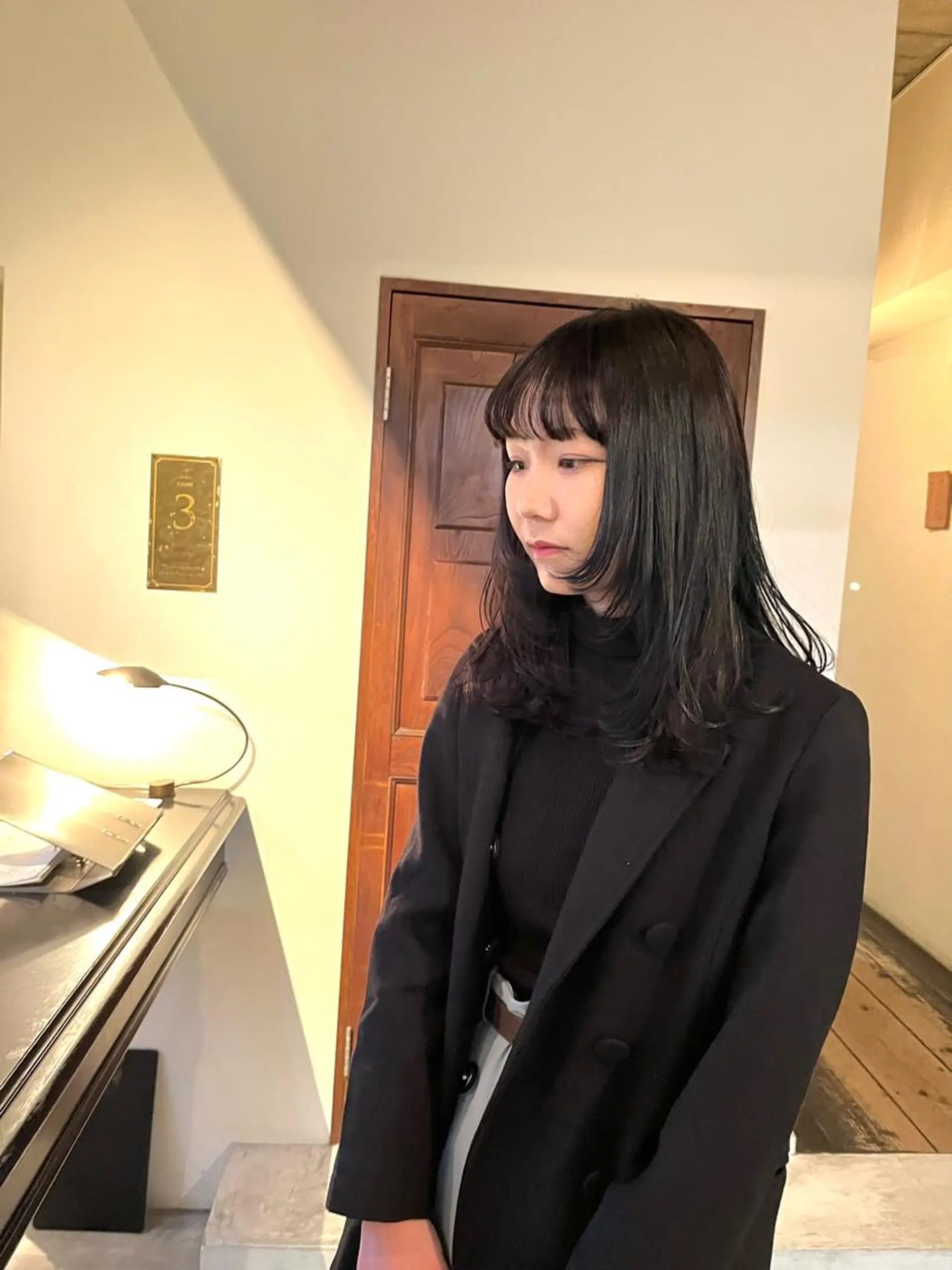 セミロング カラー ウルフカット 前川 華恋 / room3のヘアスタイル