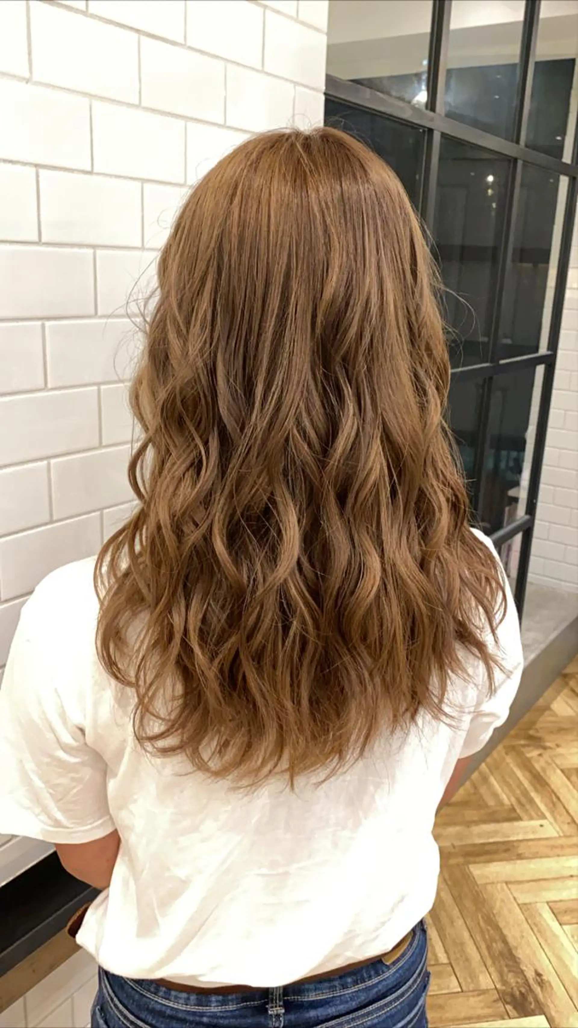 セミロング 🌈髪質改善🌈 過去の1艶サラ体験✨のヘアスタイル