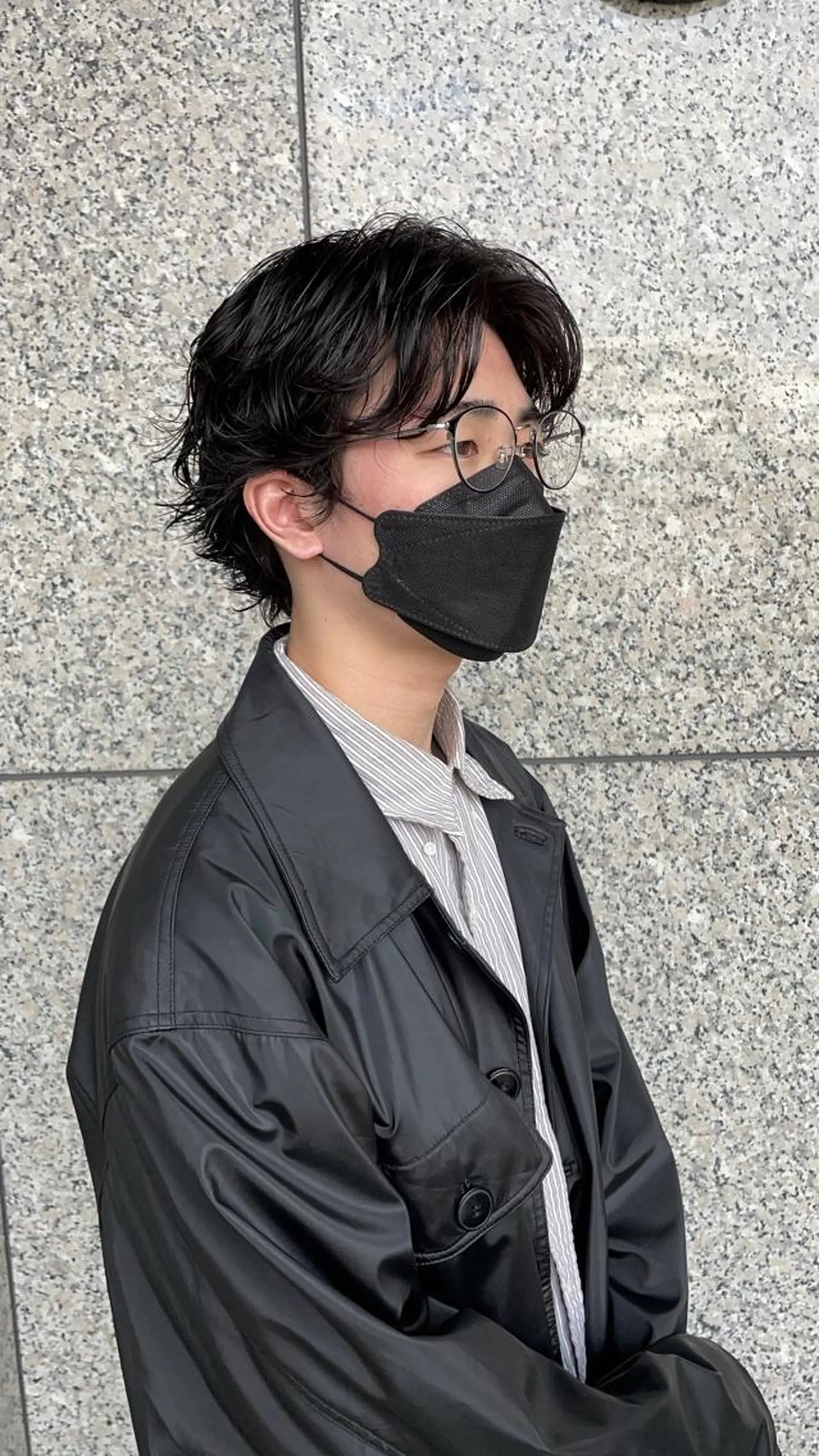 ショート パーマ メンズ カット ヘアカラー メンズパーマのプロ 川野翔太のヘアスタイル