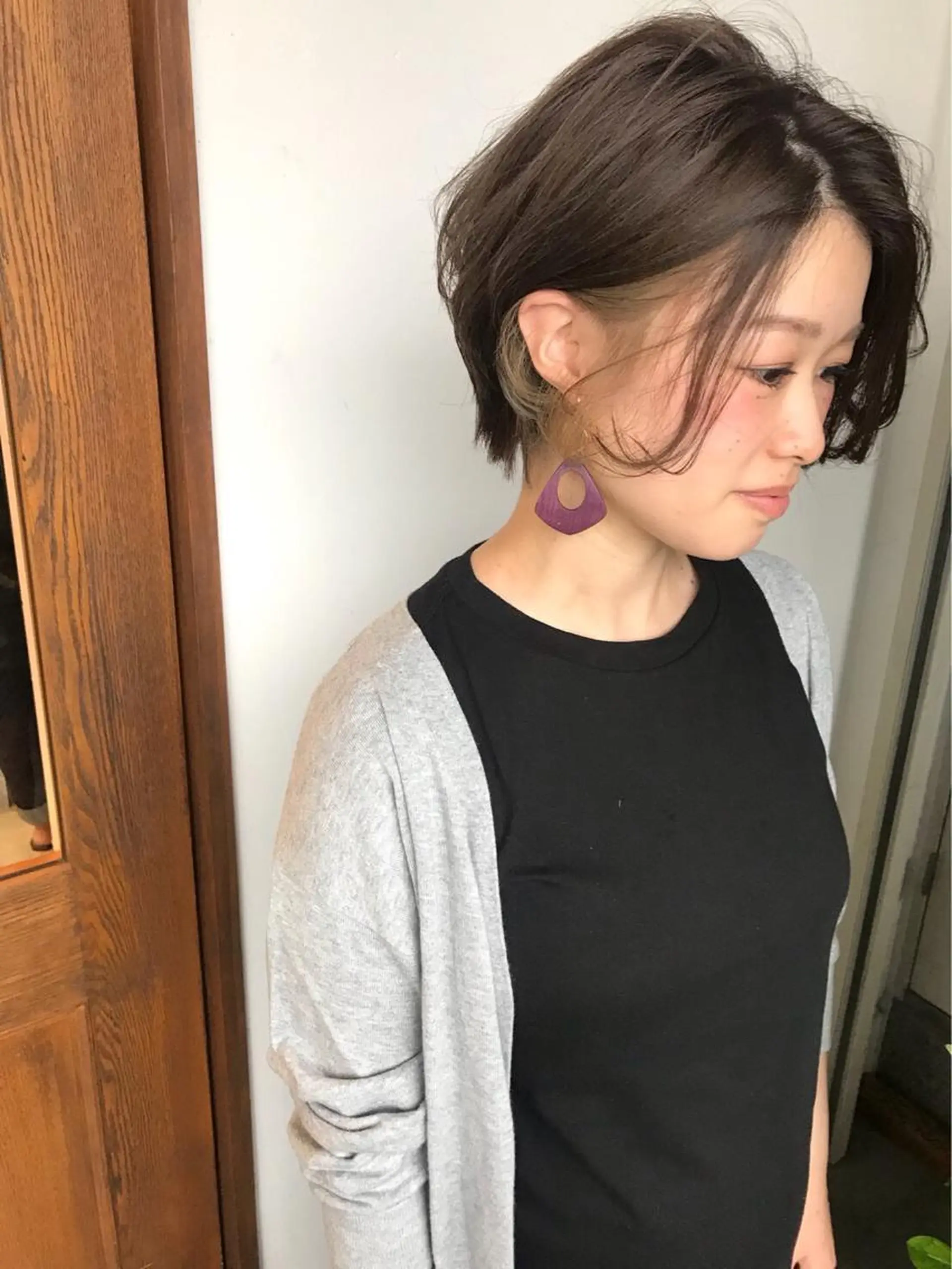 ショート カラー glad hairのヘアスタイル