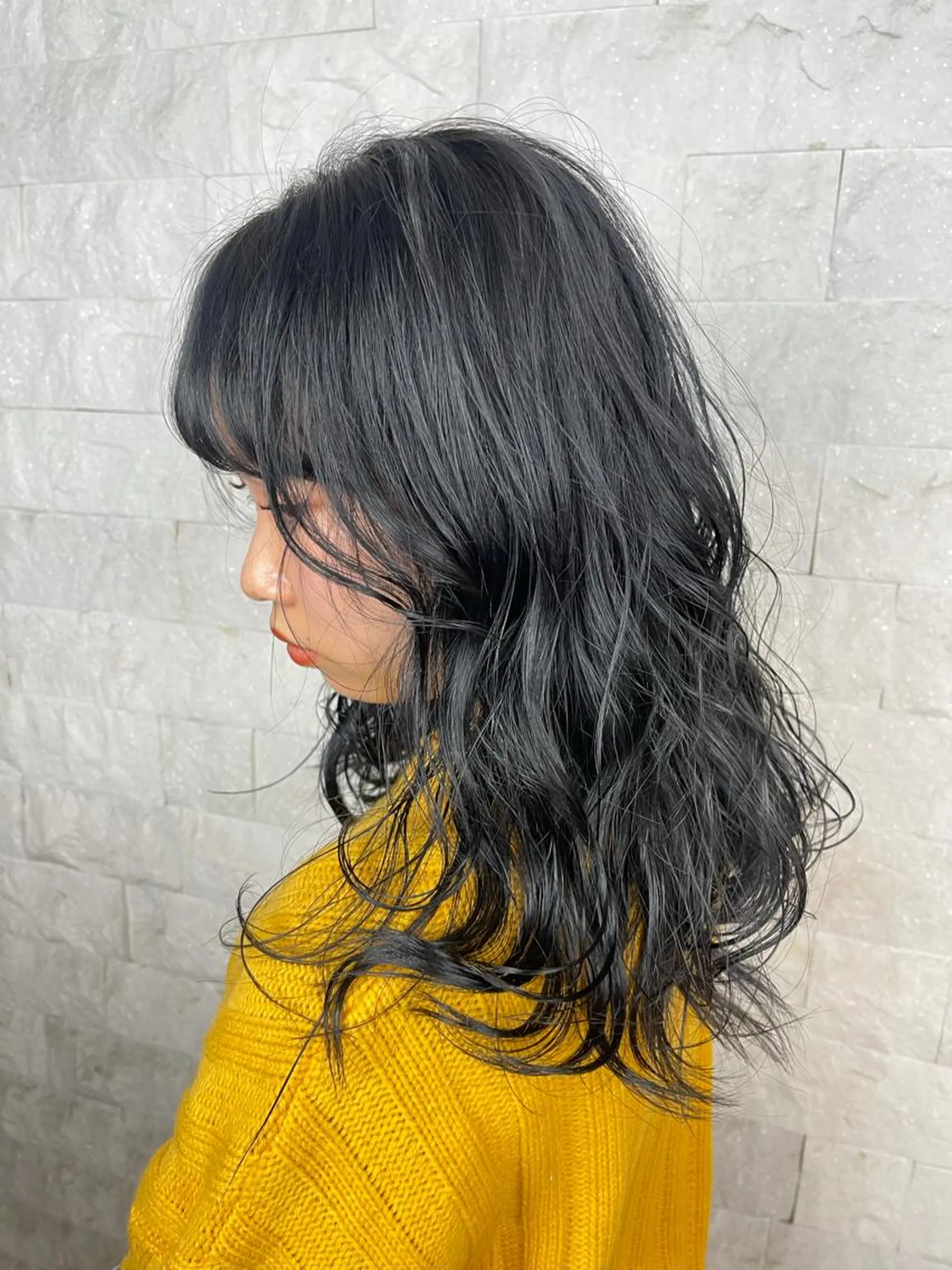 ミディアム カット 縮毛矯正 トリートメント 圧倒的美髪ストレート ツダケイタロウのヘアスタイル