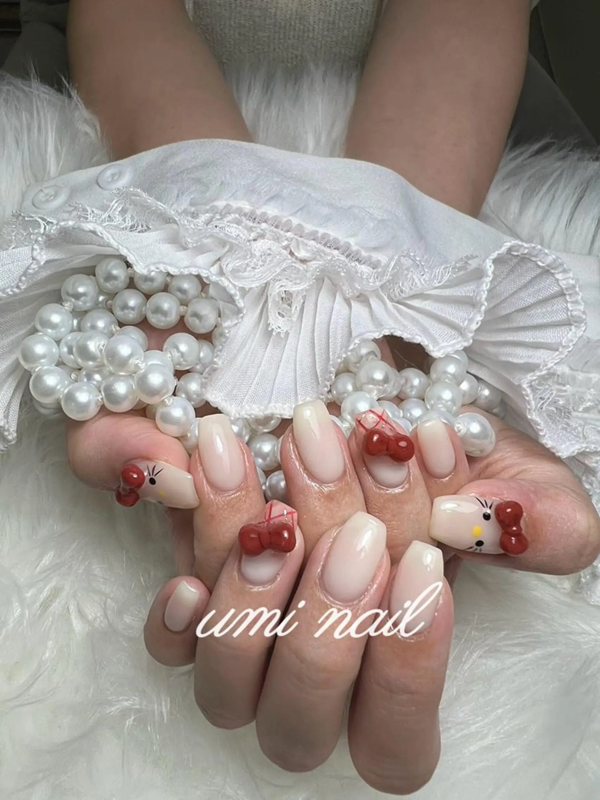 ネイル アートネイル ジェルネイル グラデーション キラキラネイル 韓国ネイル ハンドネイル ハンドケア LUXE NAIL SALONのネイルデザイン