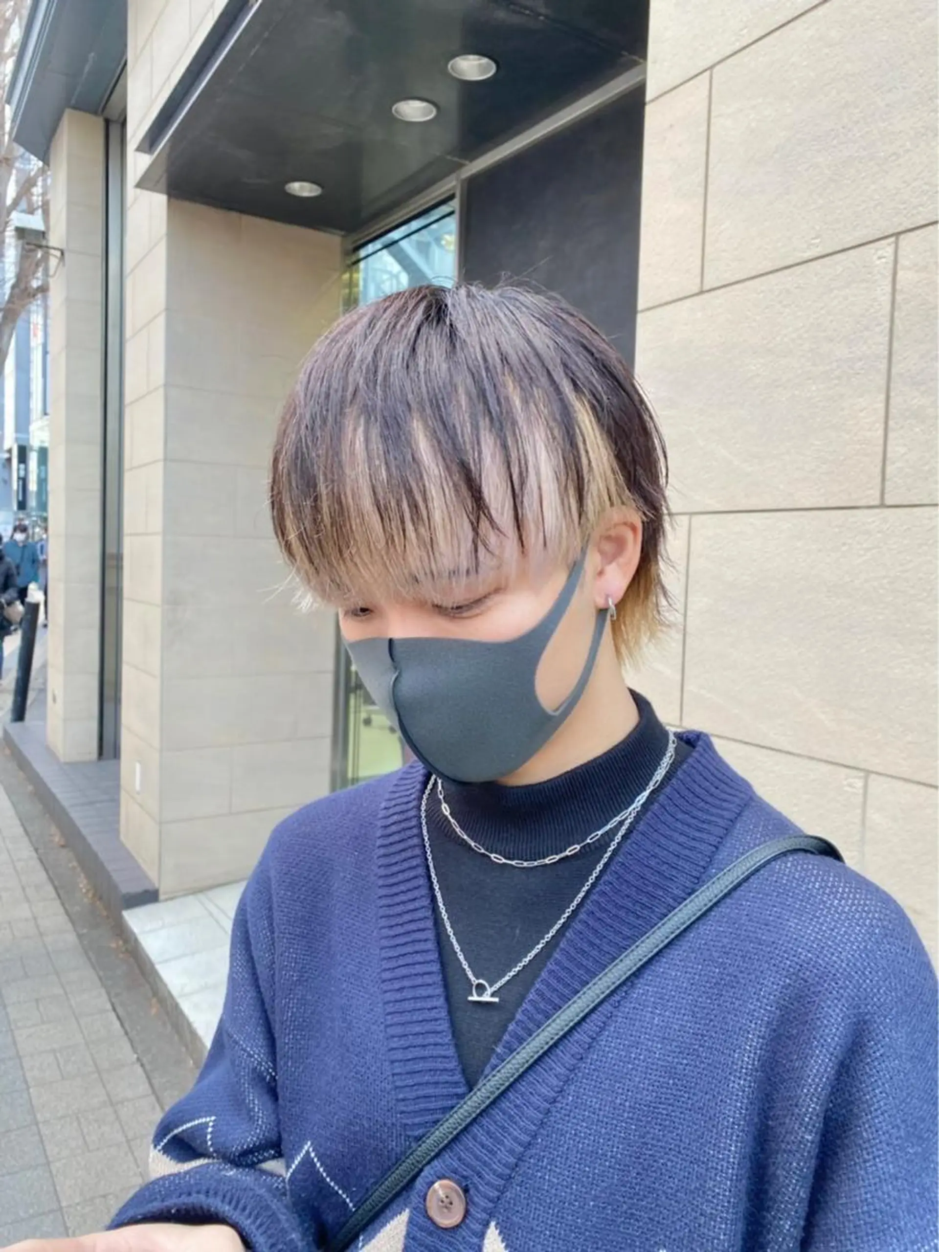 ショート メンズ ミストバング 似合わせレイヤーカ ット　ʚɞ riiのヘアスタイル