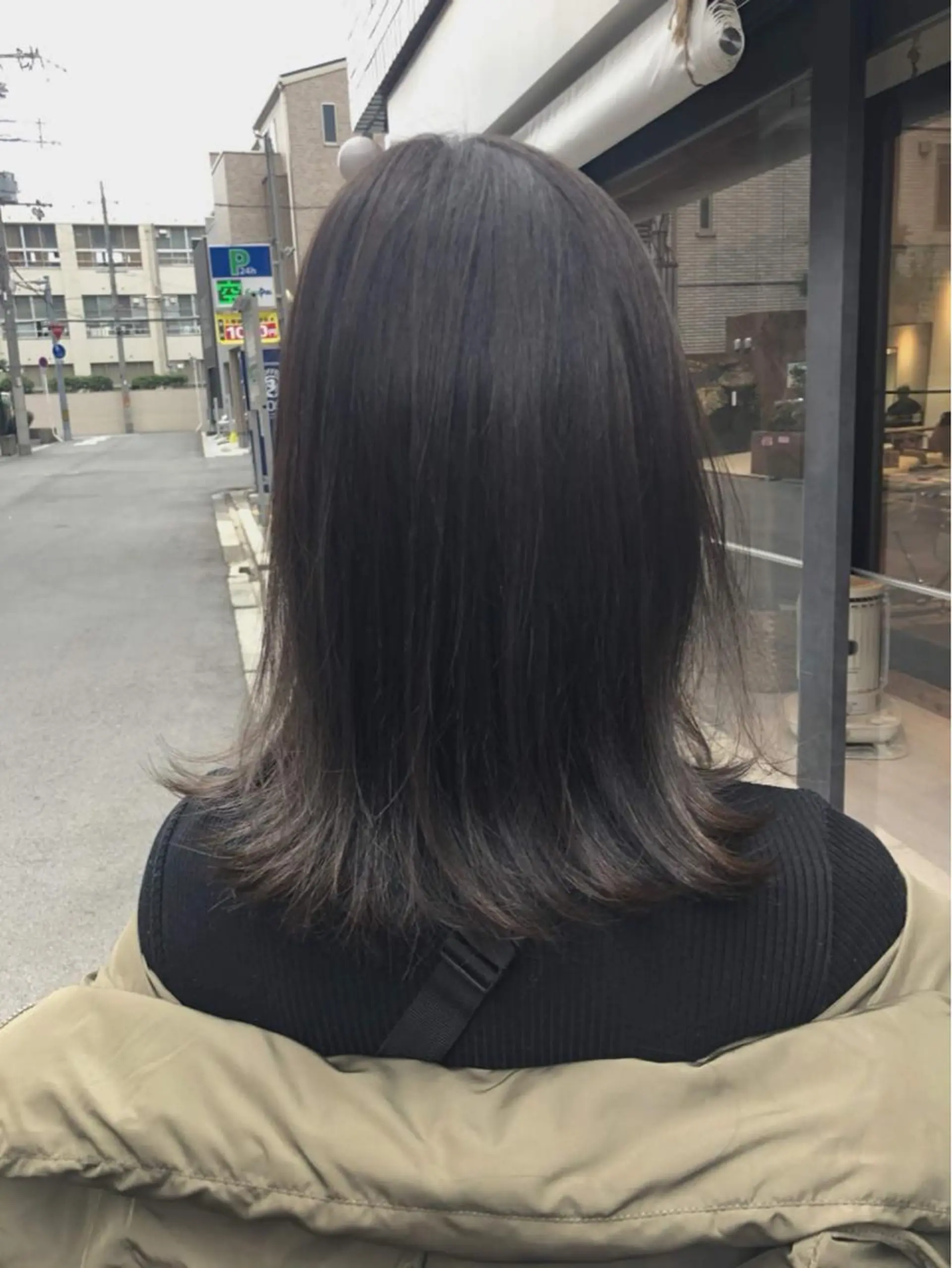 ミディアム ヘアカラー newi京橋 【sachi】のヘアスタイル