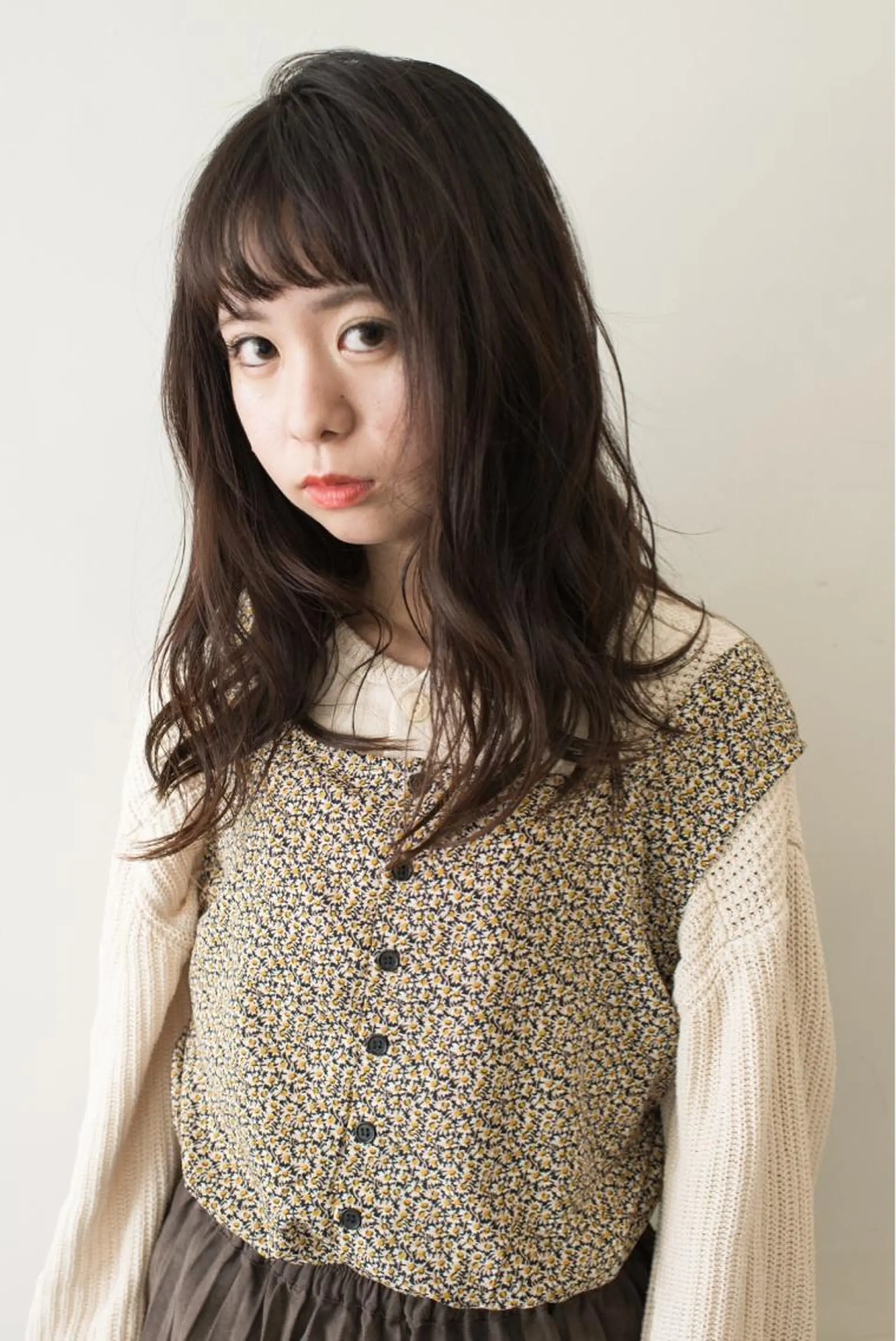 ミディアム カラー 千葉 慎也のヘアスタイル