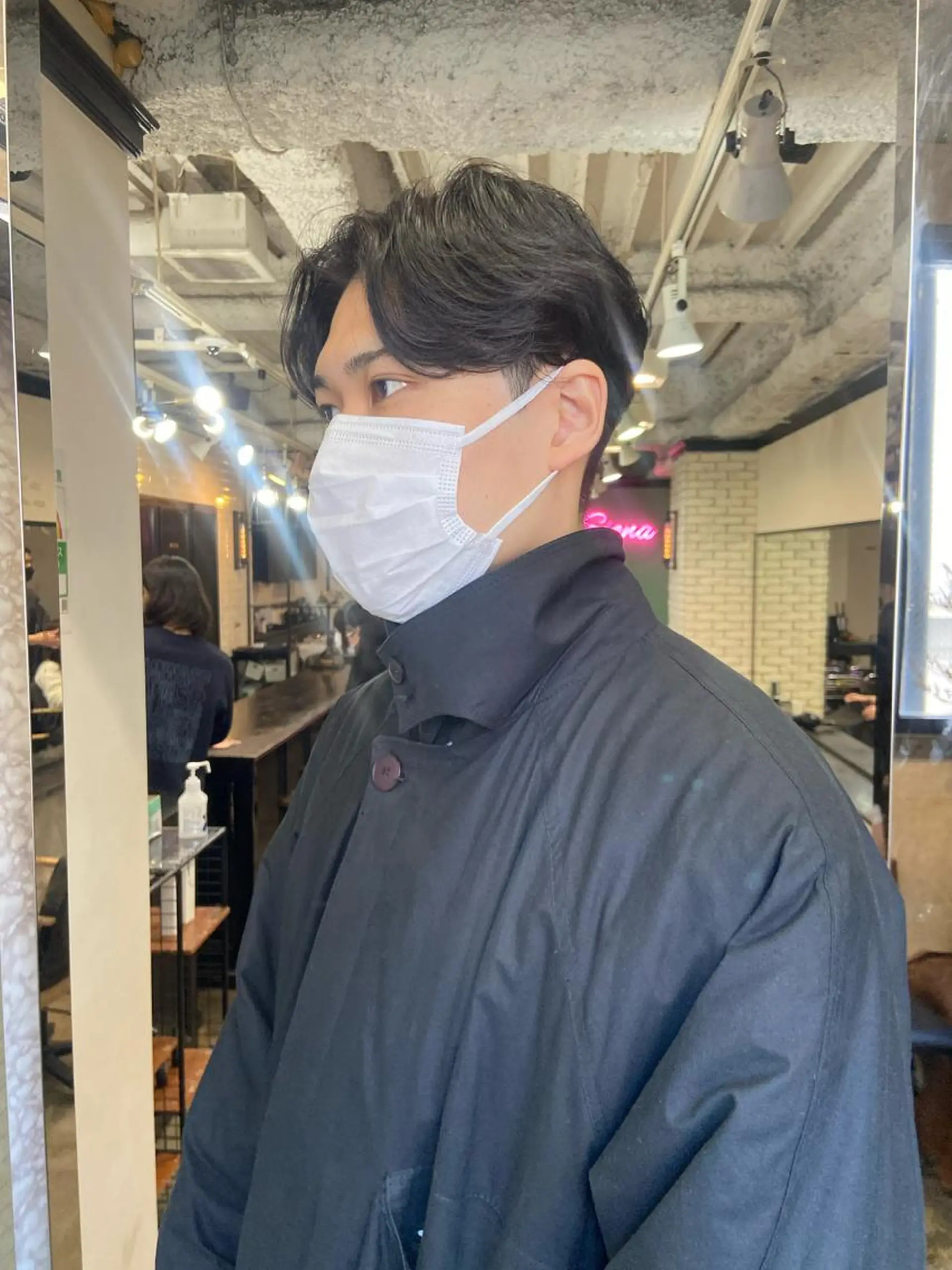 メンズ 地毛風艶カラー🌿 喜多夏海のヘアスタイル