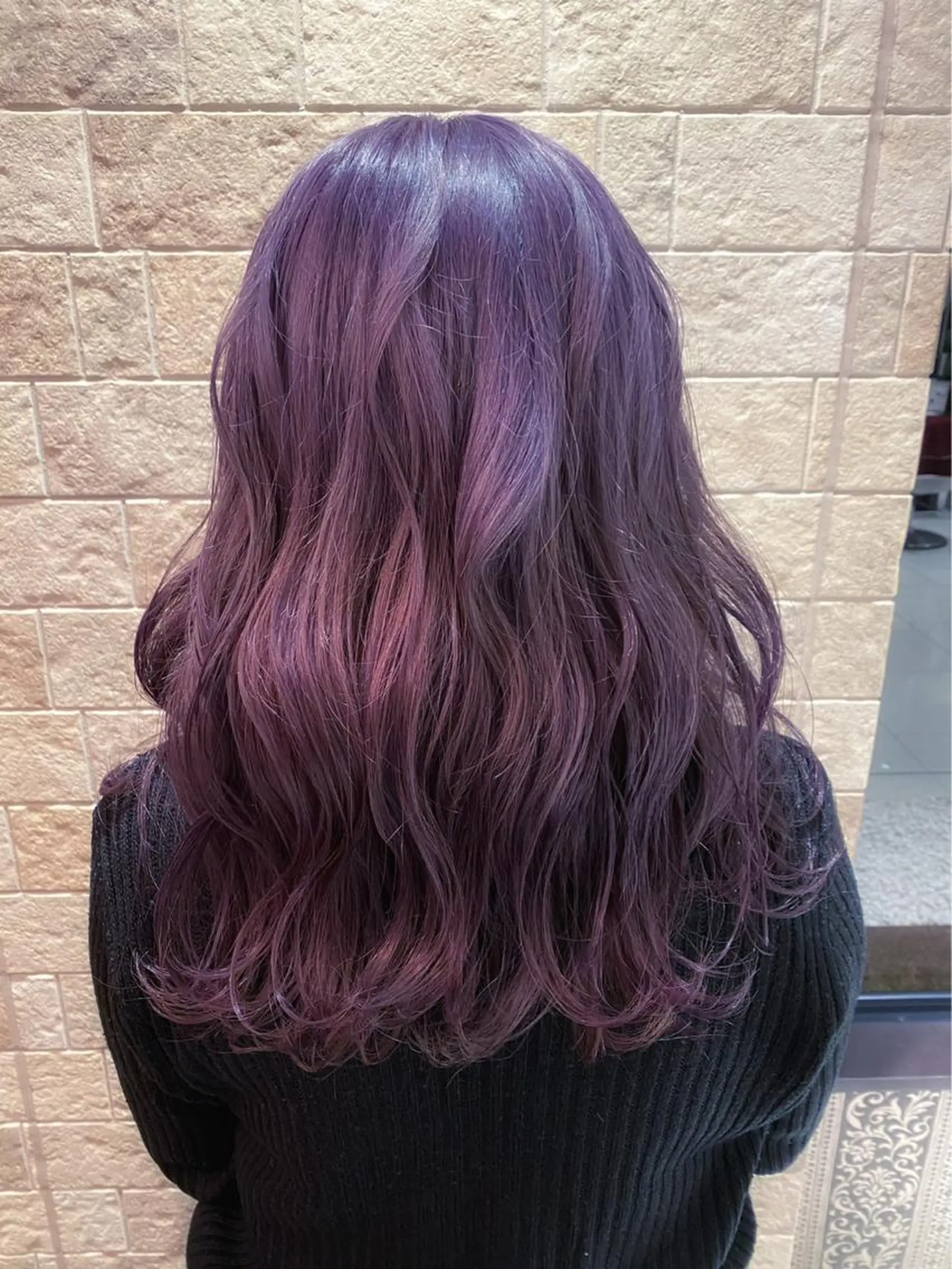 セミロング 中谷 明日香のヘアスタイル