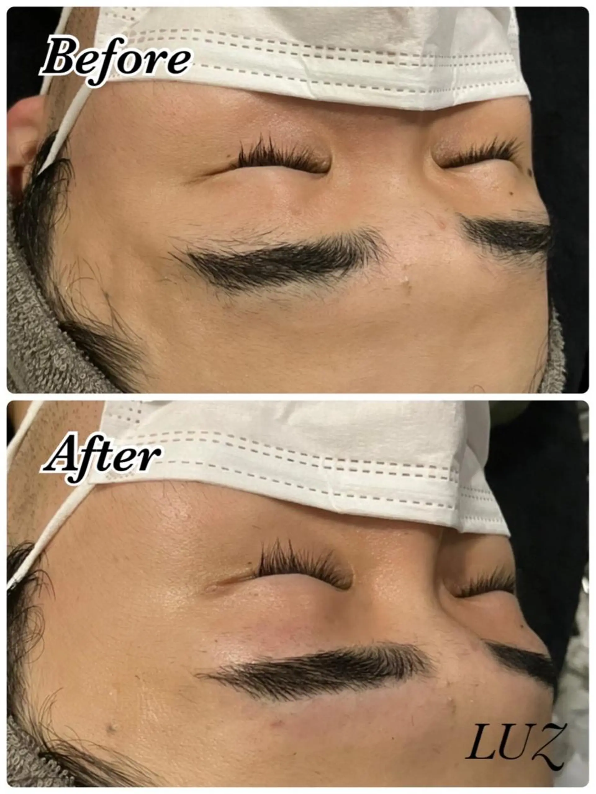 メンズ アイブロウ メンズパーマ ハリウッドブロウリフト メンズアイブロウ 眉毛ワックス脱毛 ワックス脱毛 眉カット その他(アイブロウ) メンズフェイシャル アイブロウ・ルースのエステ・リラクイメージ