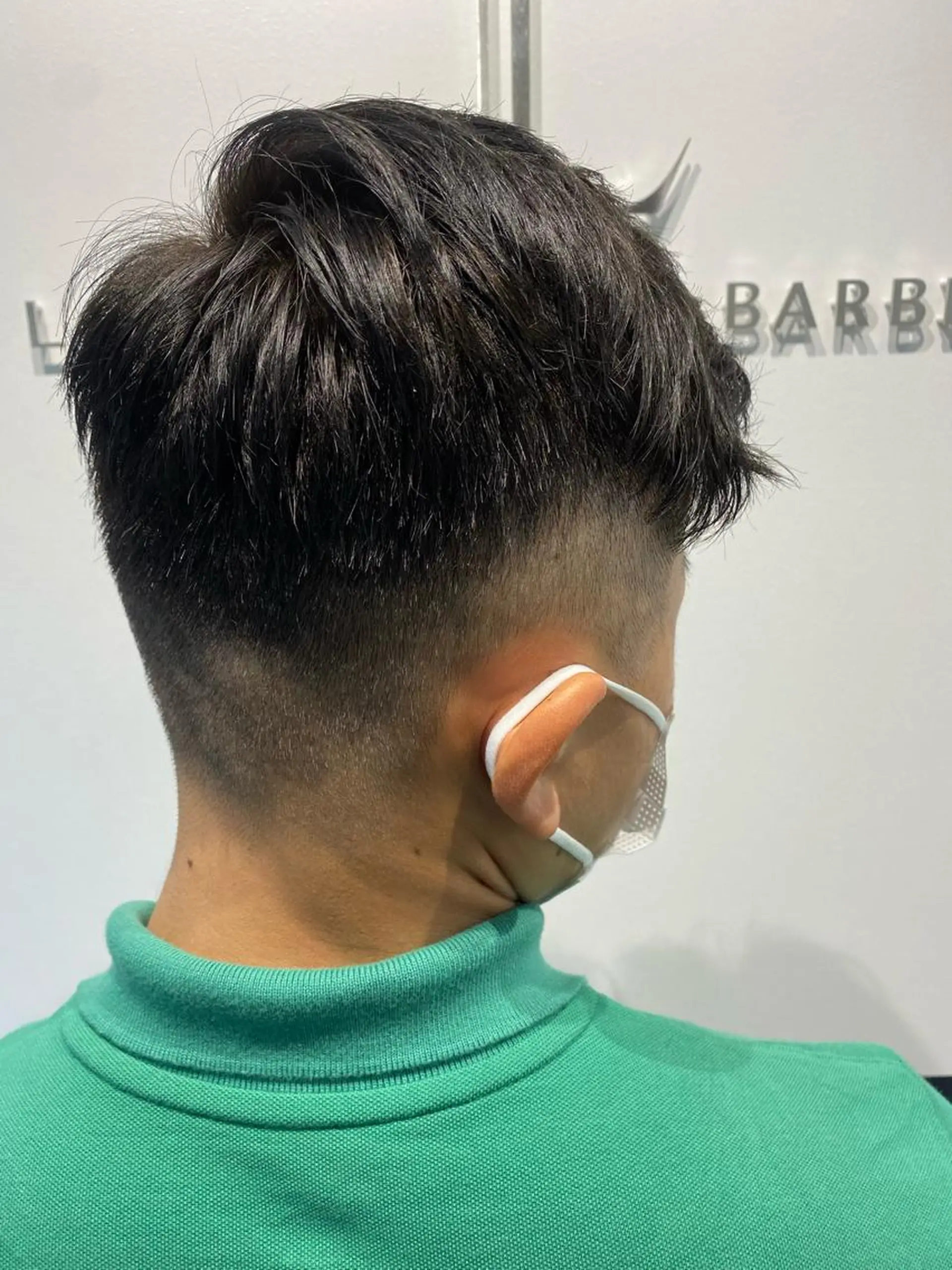 ショート メンズ フェードカット マンバンヘア モヒカン マッシュ メンズショート カット HANA ハナのヘアスタイル